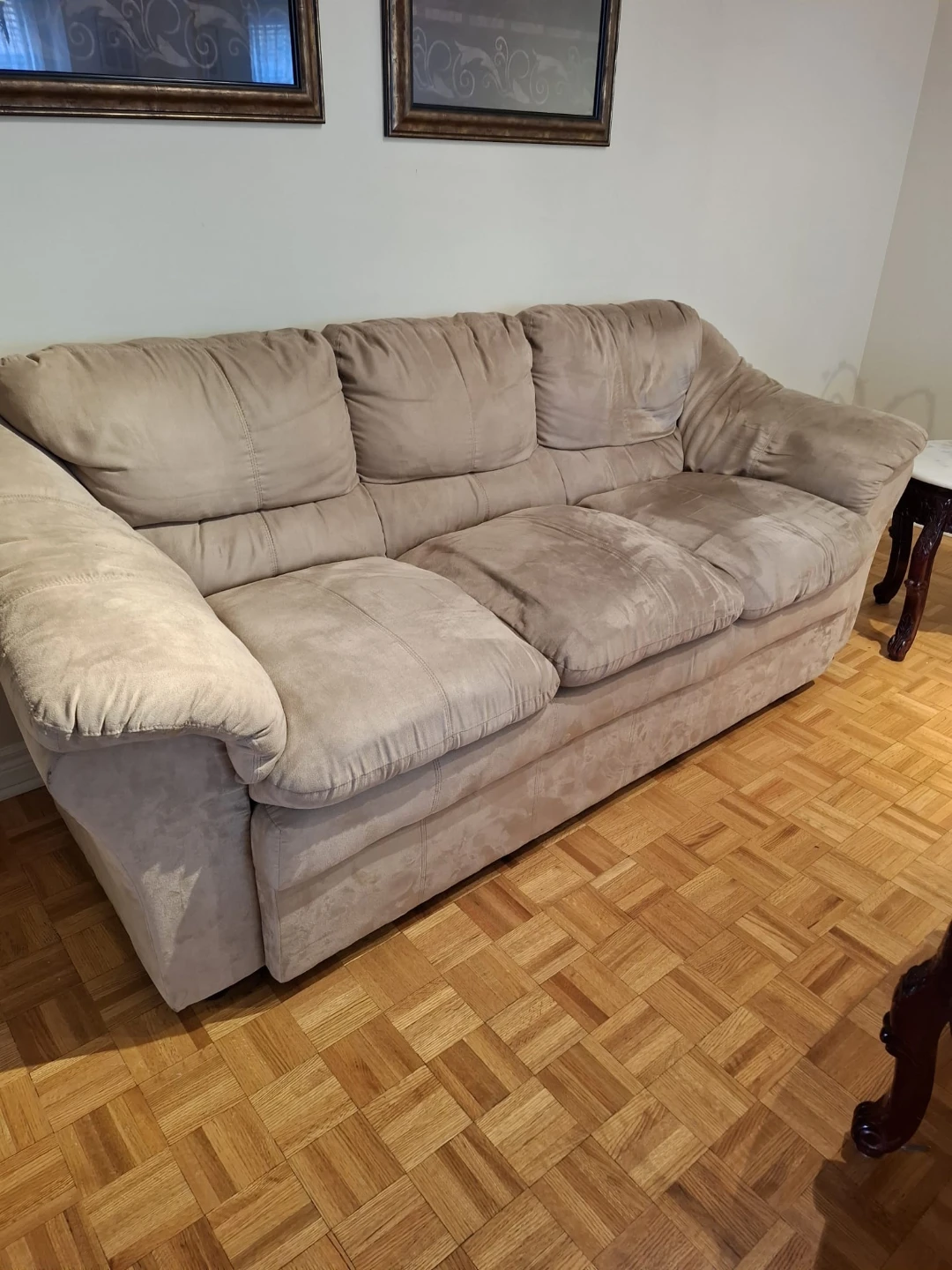 Marble Table top set and couches - photo 2