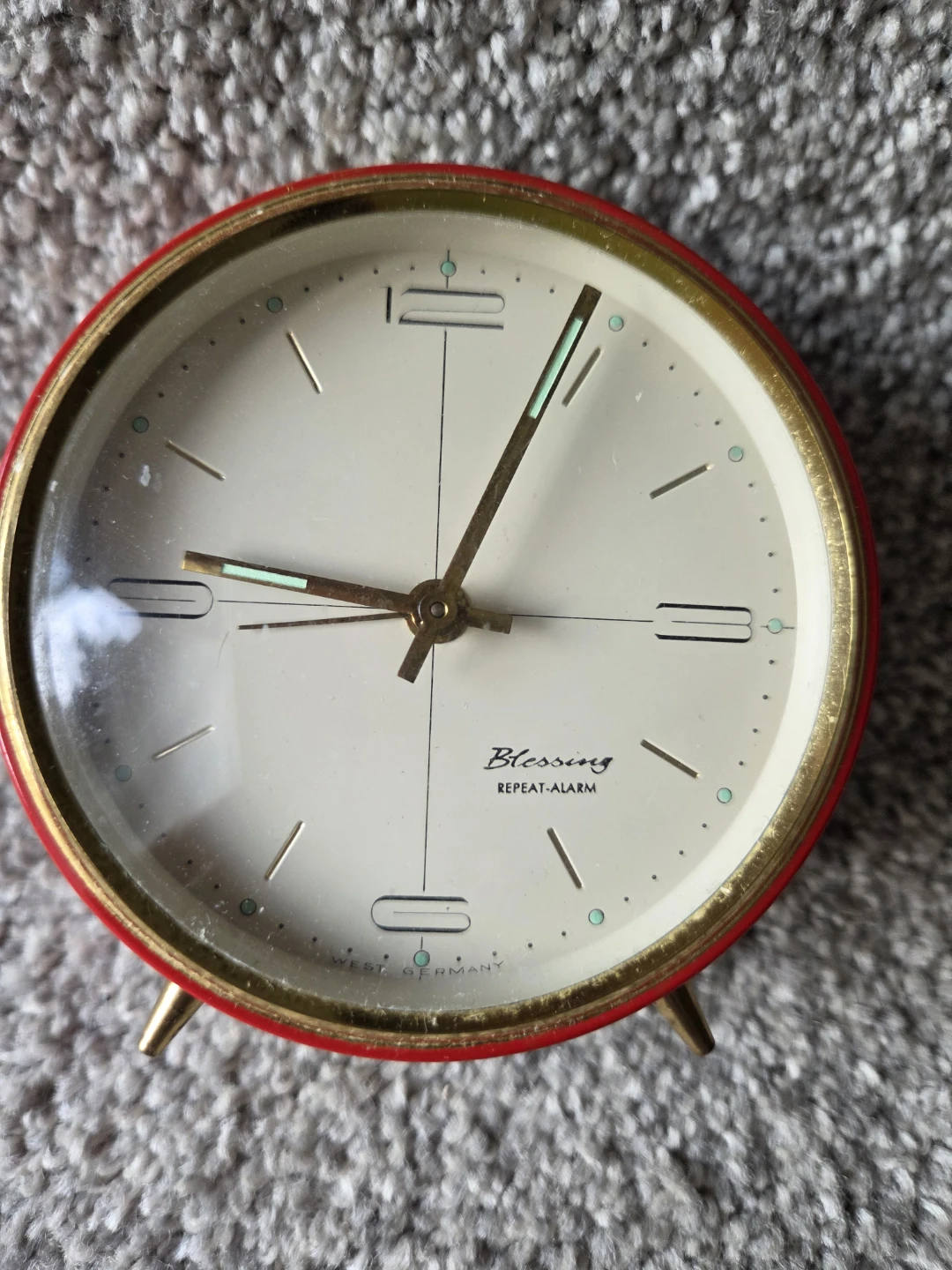 Blessing Repeat-Alarm Clock - Red