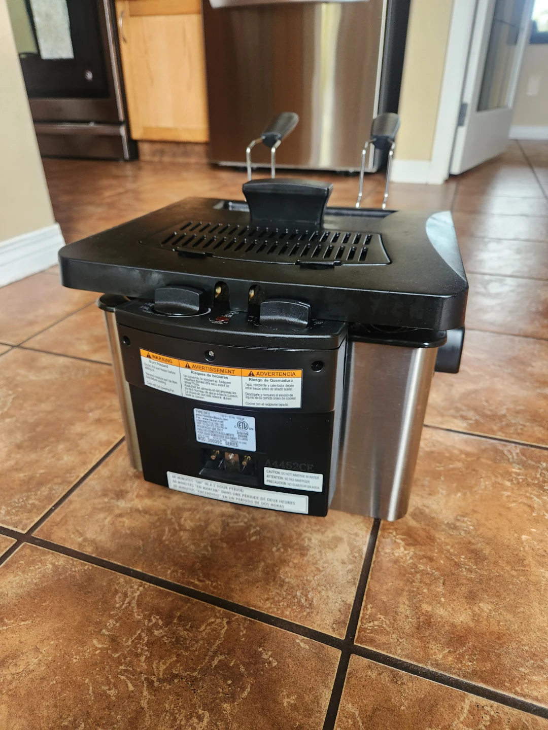 Hamilton Beach Dual Basket Deep Fryer - photo 3