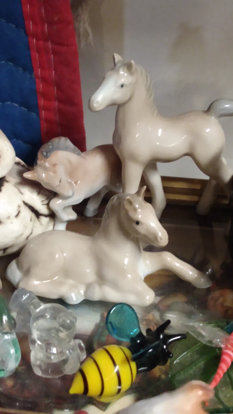 Ceramic Horse Figurines