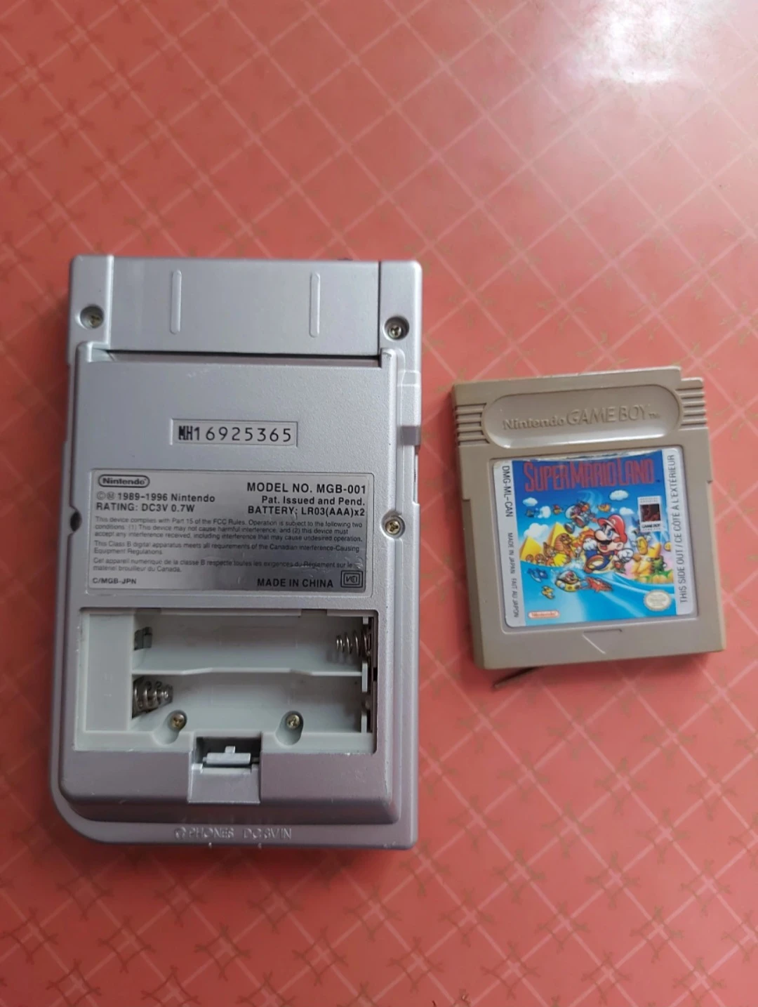 Nintendo Game Boy Pocket Silver with Super Mario Land - photo 3