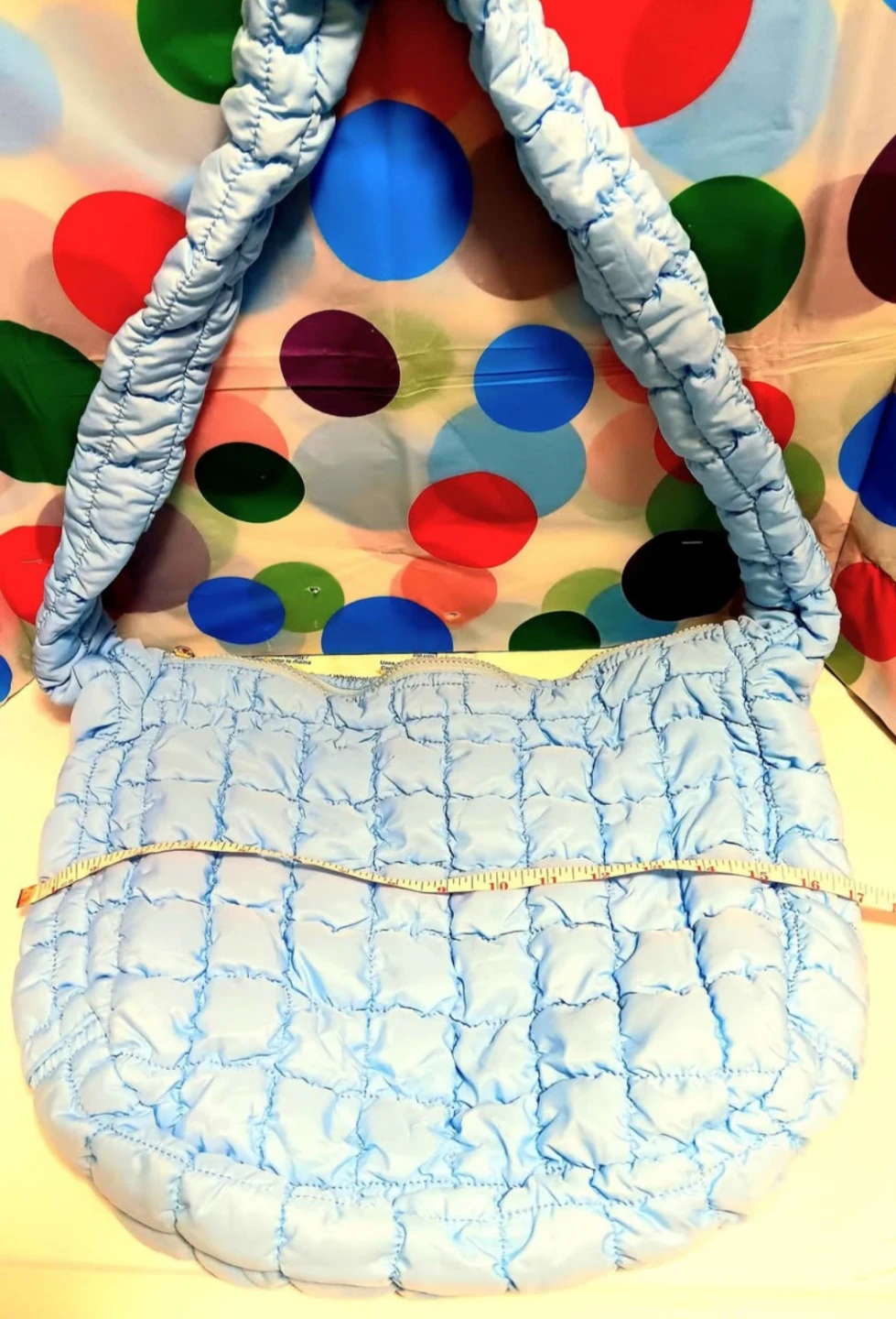 👜Brand New Light Blue Puffy Shoulder Bag👜 - photo 4
