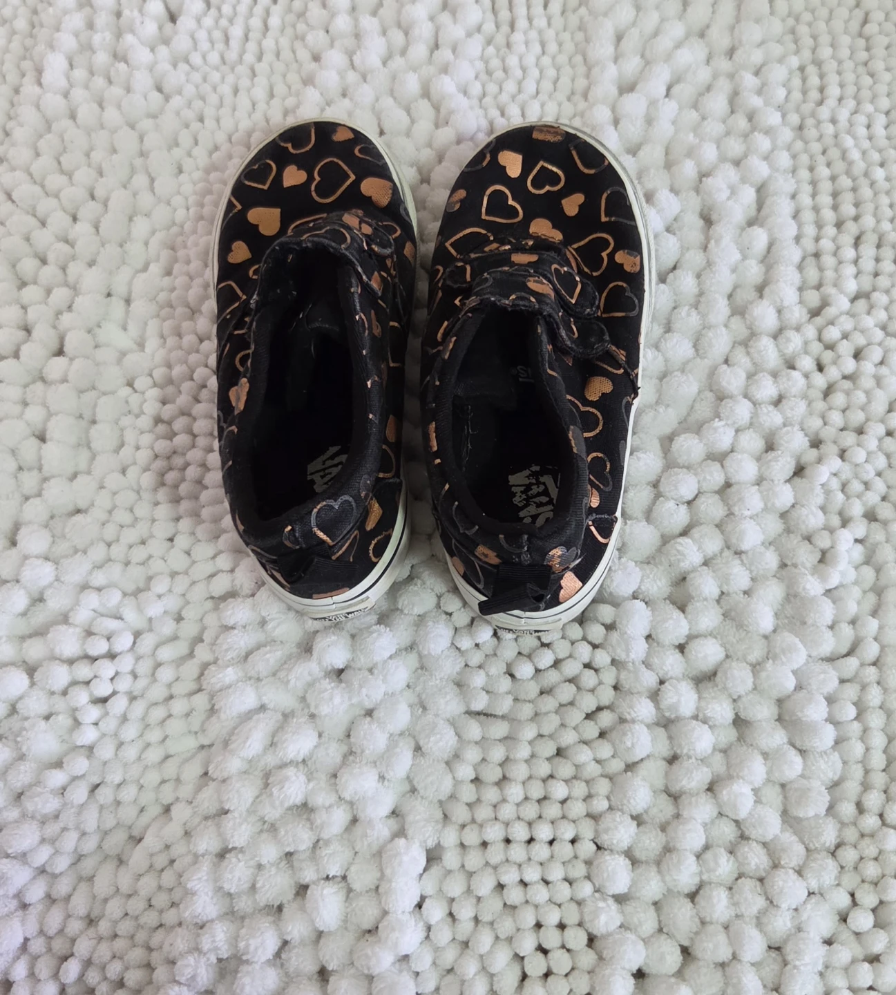 Vans Kids Heart Print Sneakers