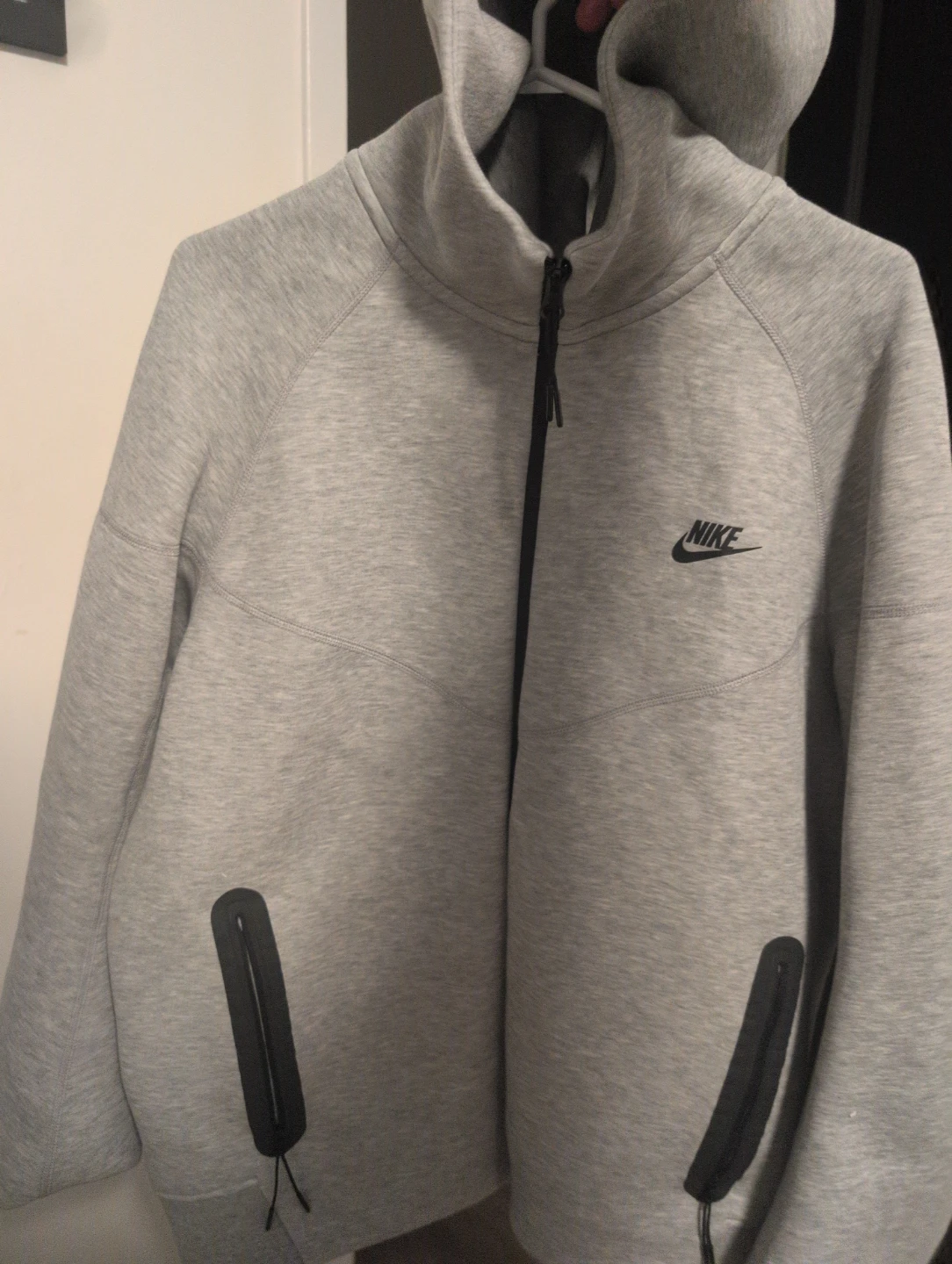 Nike Tech Fleece Full Zip Hoodie Grey