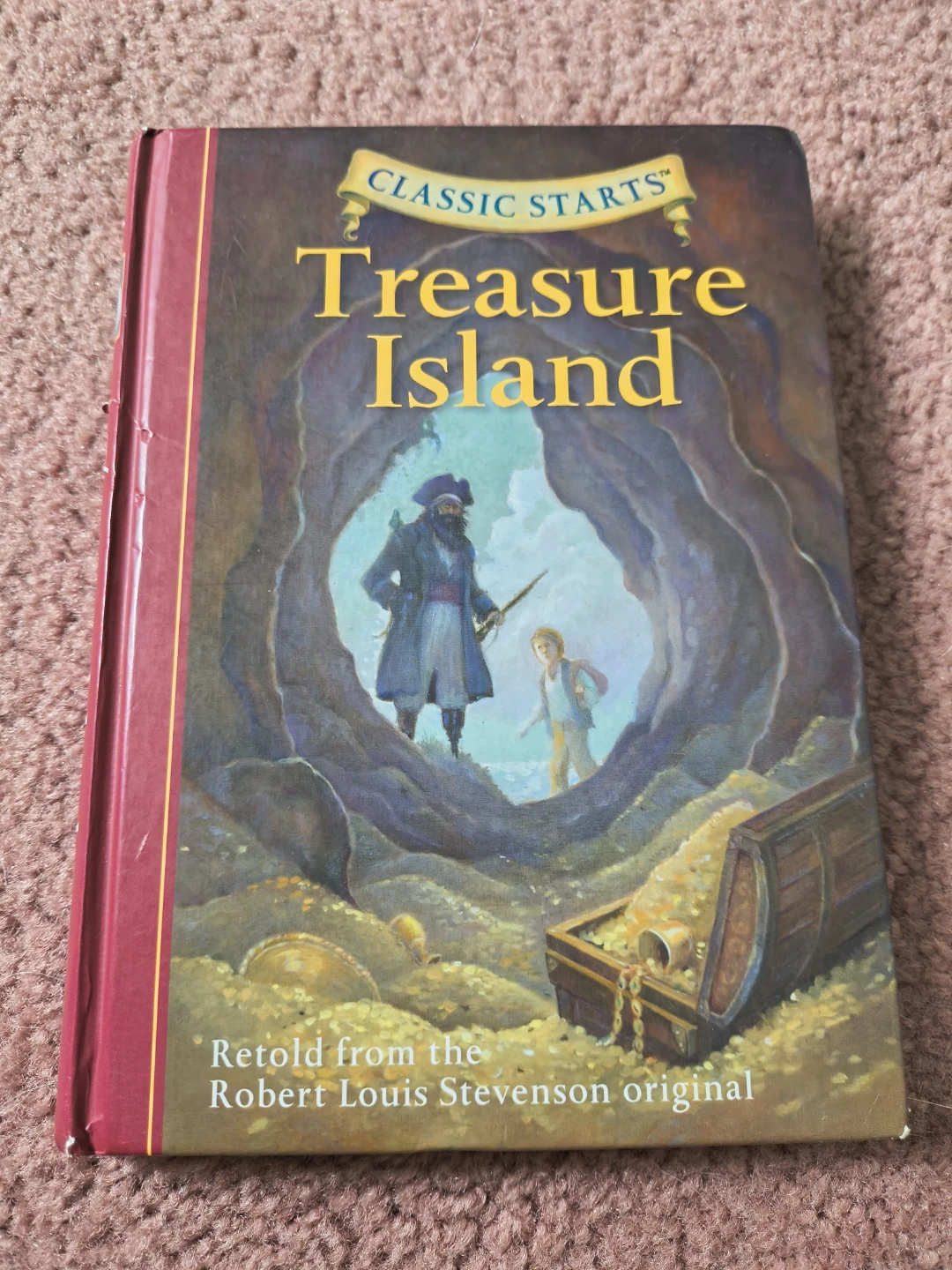 Classic Starts Treasure Island Book🏈