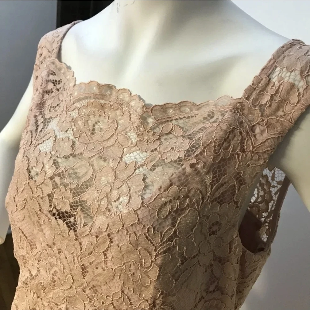 Le Chateau pink lace dress size 2 - photo 2