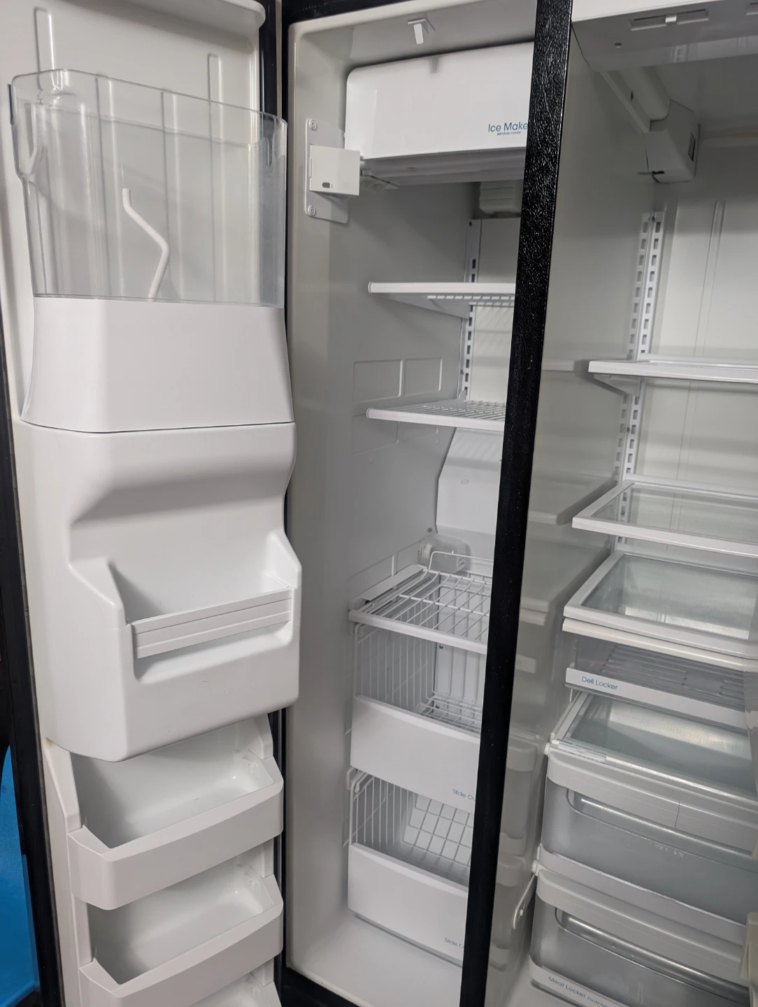 KitchenAid Stainless Steel Side-by-Side Refrigerator - photo 5