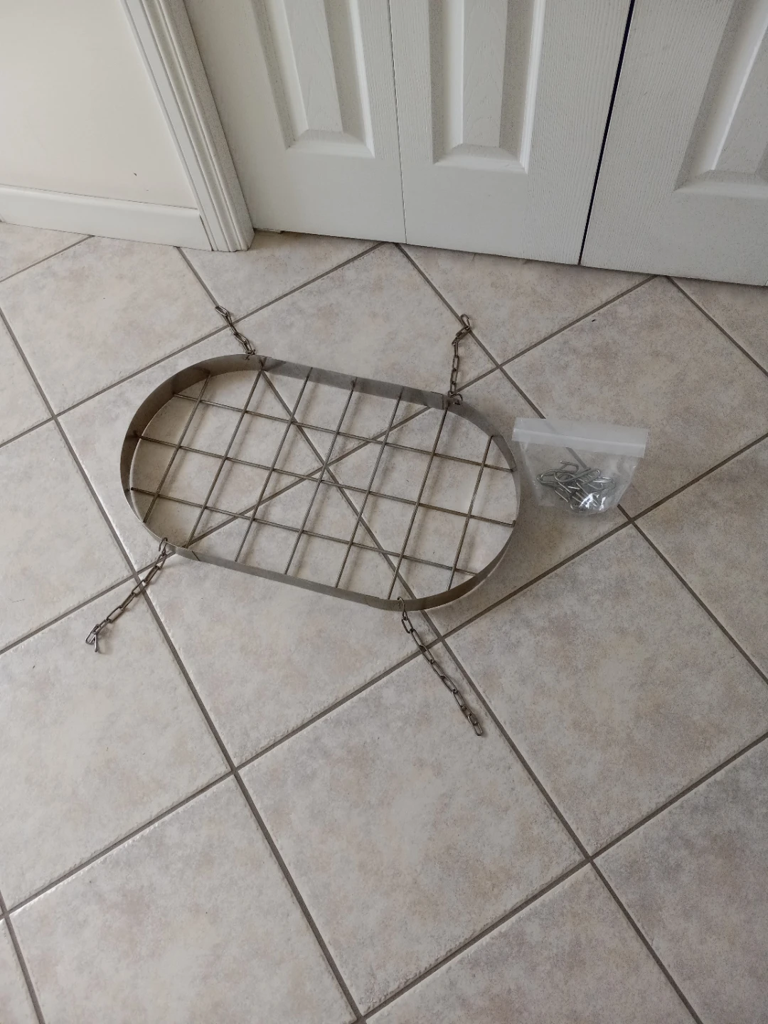 Hanging Metal Pot Rack - photo 2