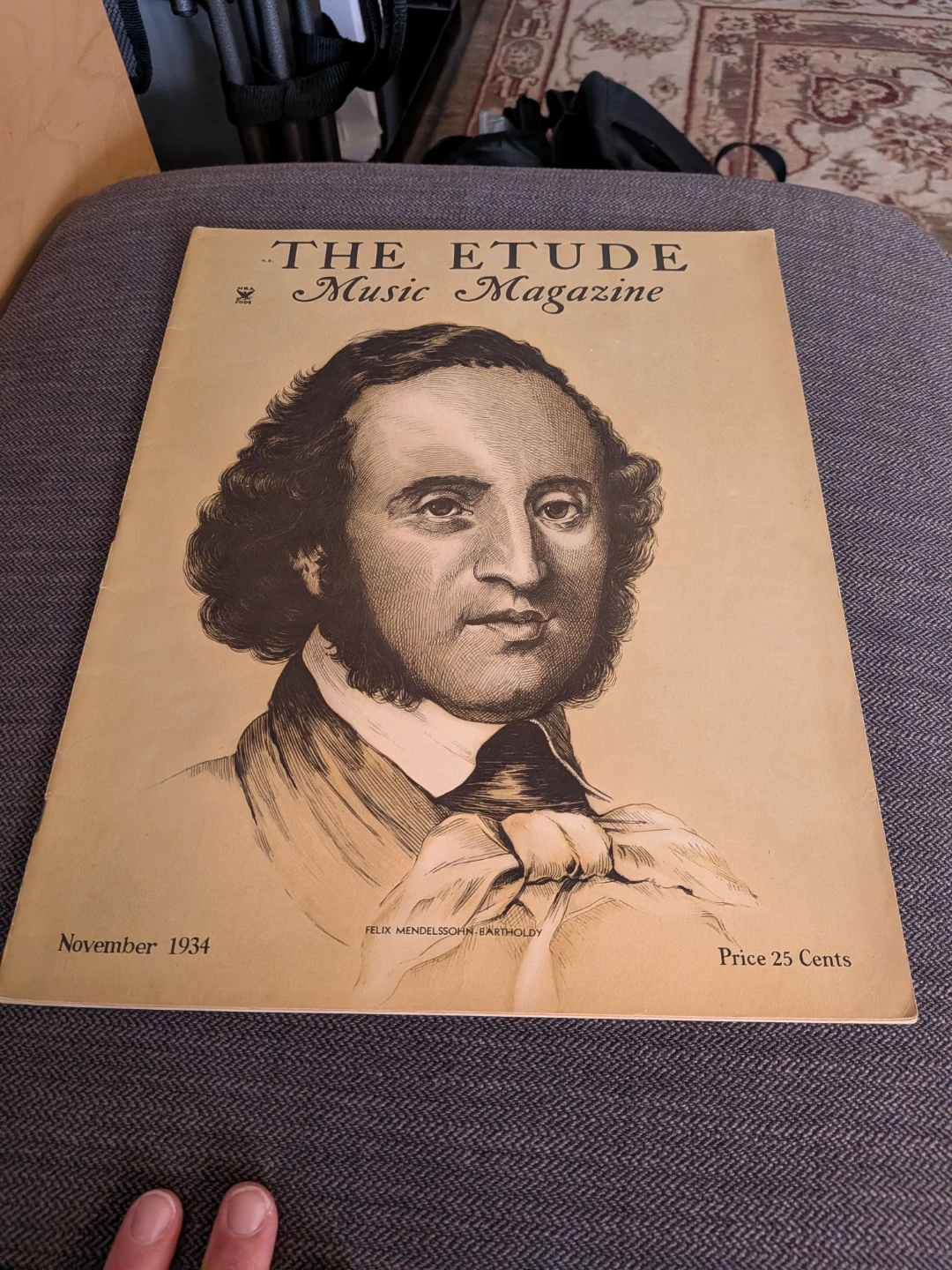 7 issues of The Etude Music Magazine from 1934/5 - photo 5