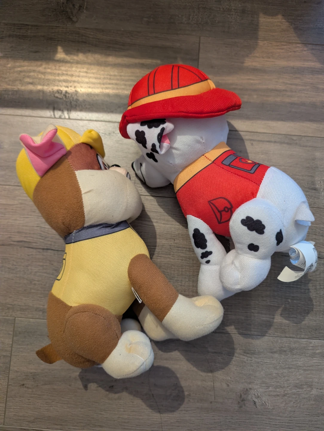 Paw Patrol Rubble and Marshall Plush Toys - photo 2