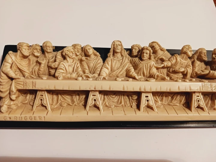 The Last Supper sculpture small wall plaque - photo 2