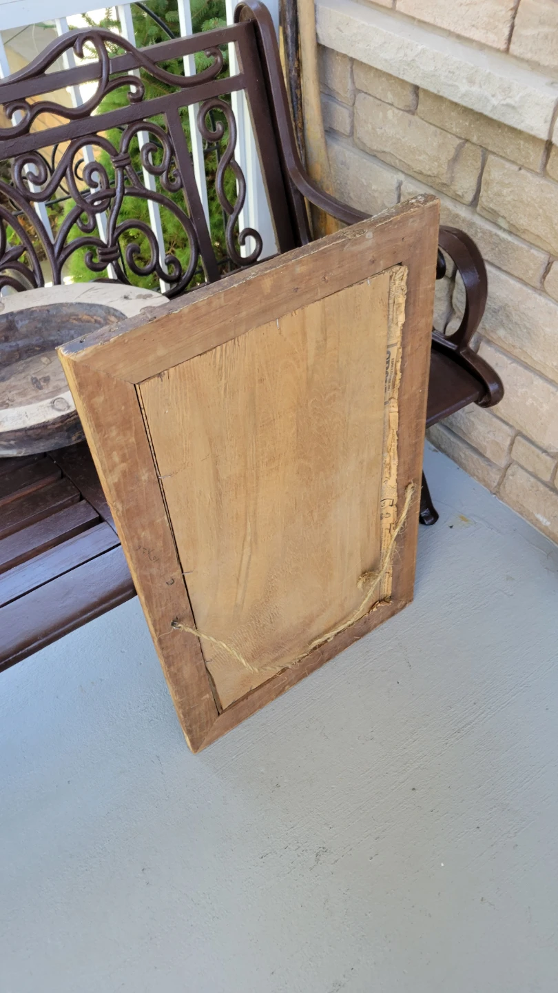 Ornate Gold Framed Wall Mirror 20"x31" - photo 2