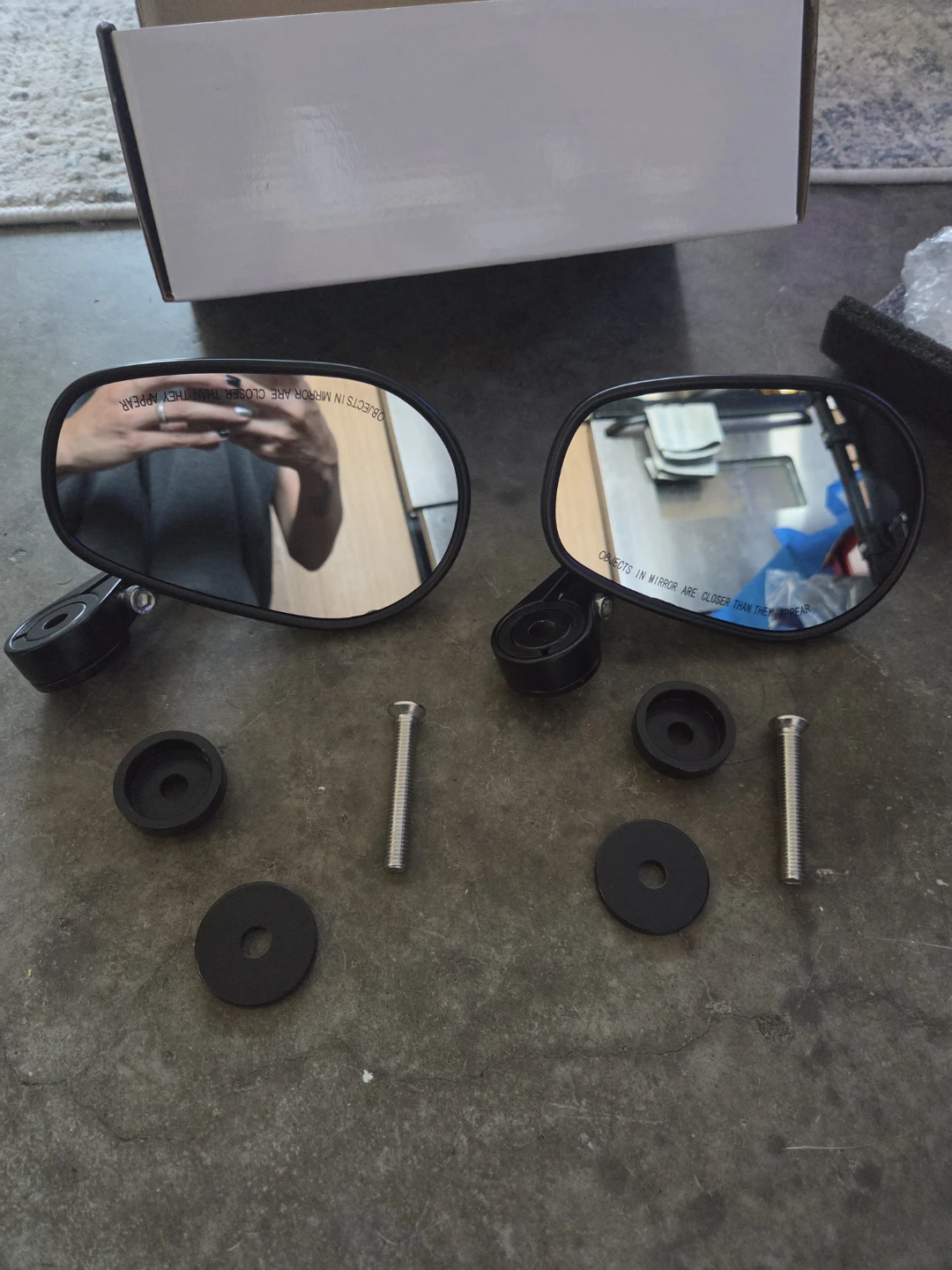 Mirror 7/8 Inch 22 mm E24-mark Universal