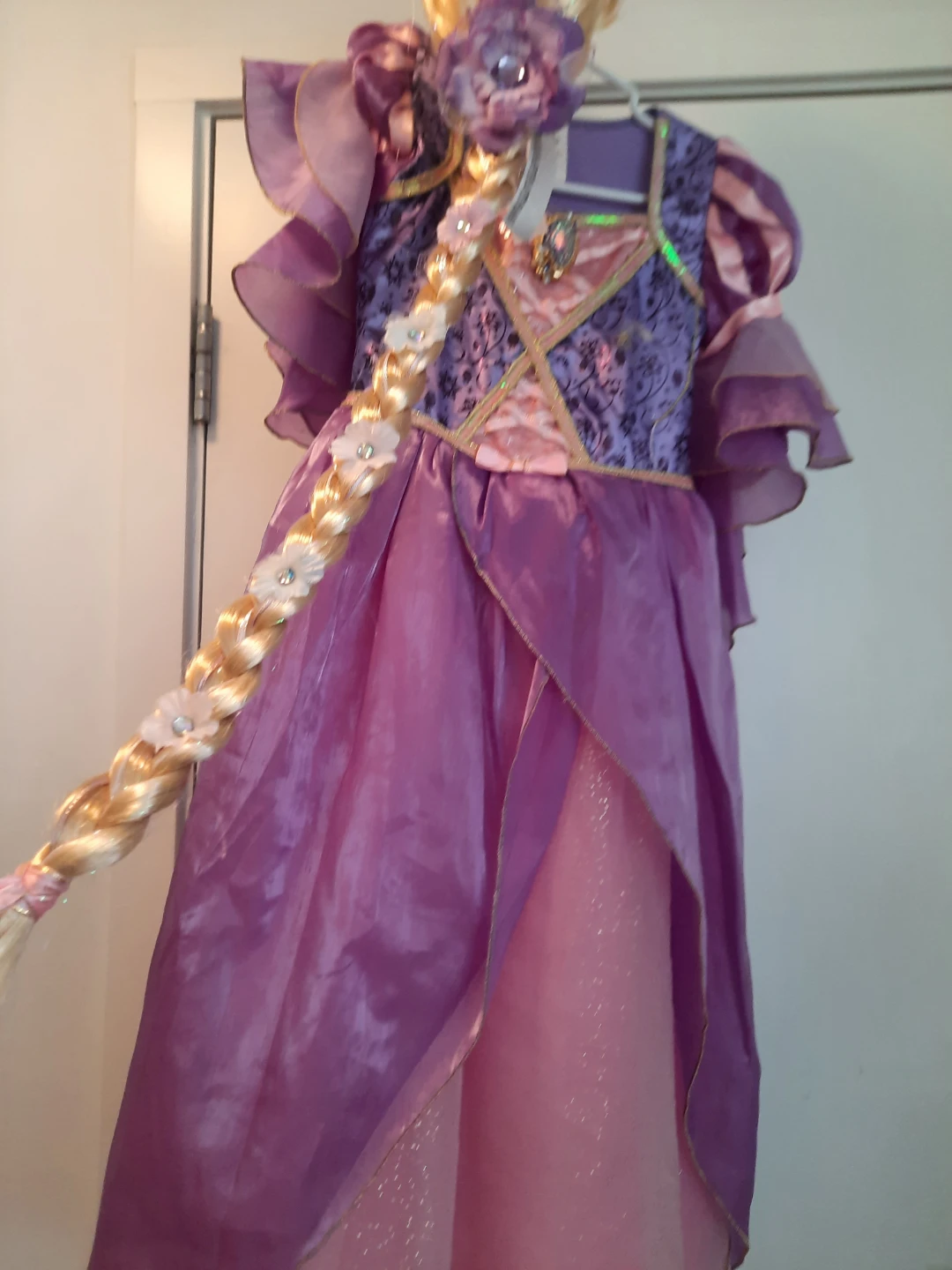 Disney Rapunzel Costume with Braid sold - photo 2