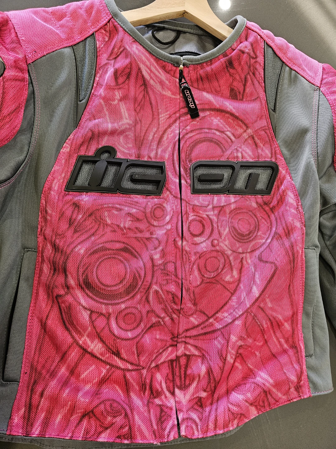Icon Overlord Type 1 Performance Riding Jacket - Pink - photo 2