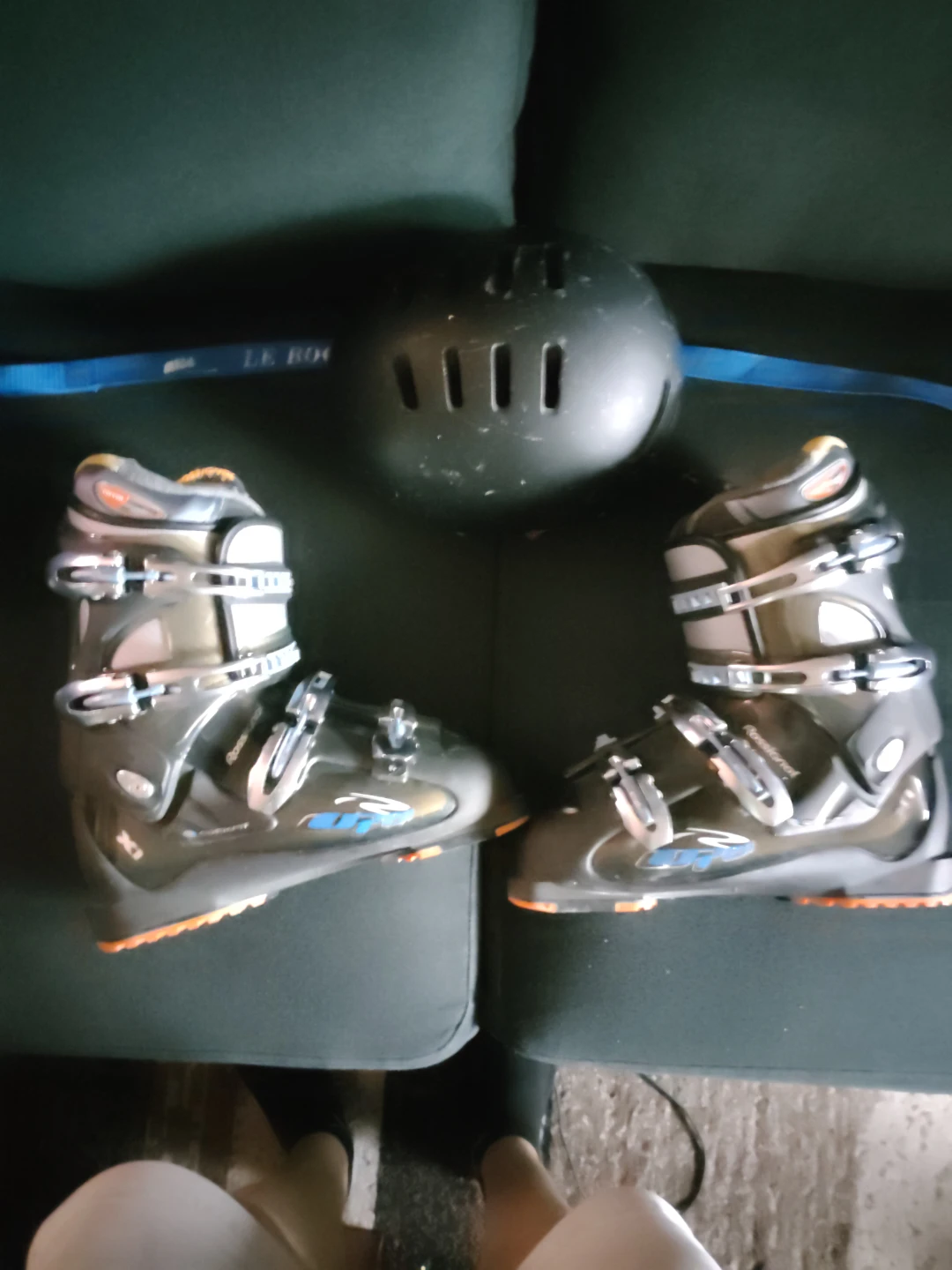 Rossignol X1 Ski Boots and Helmet