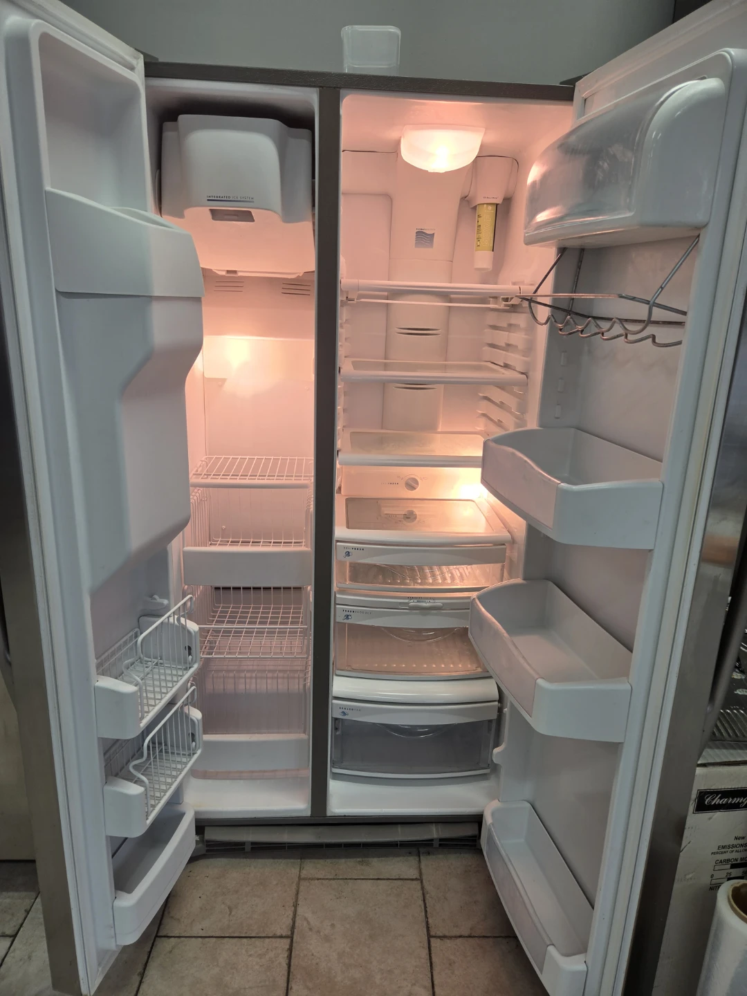 36" GE Profile Side-by-Side Refrigerator - photo 2
