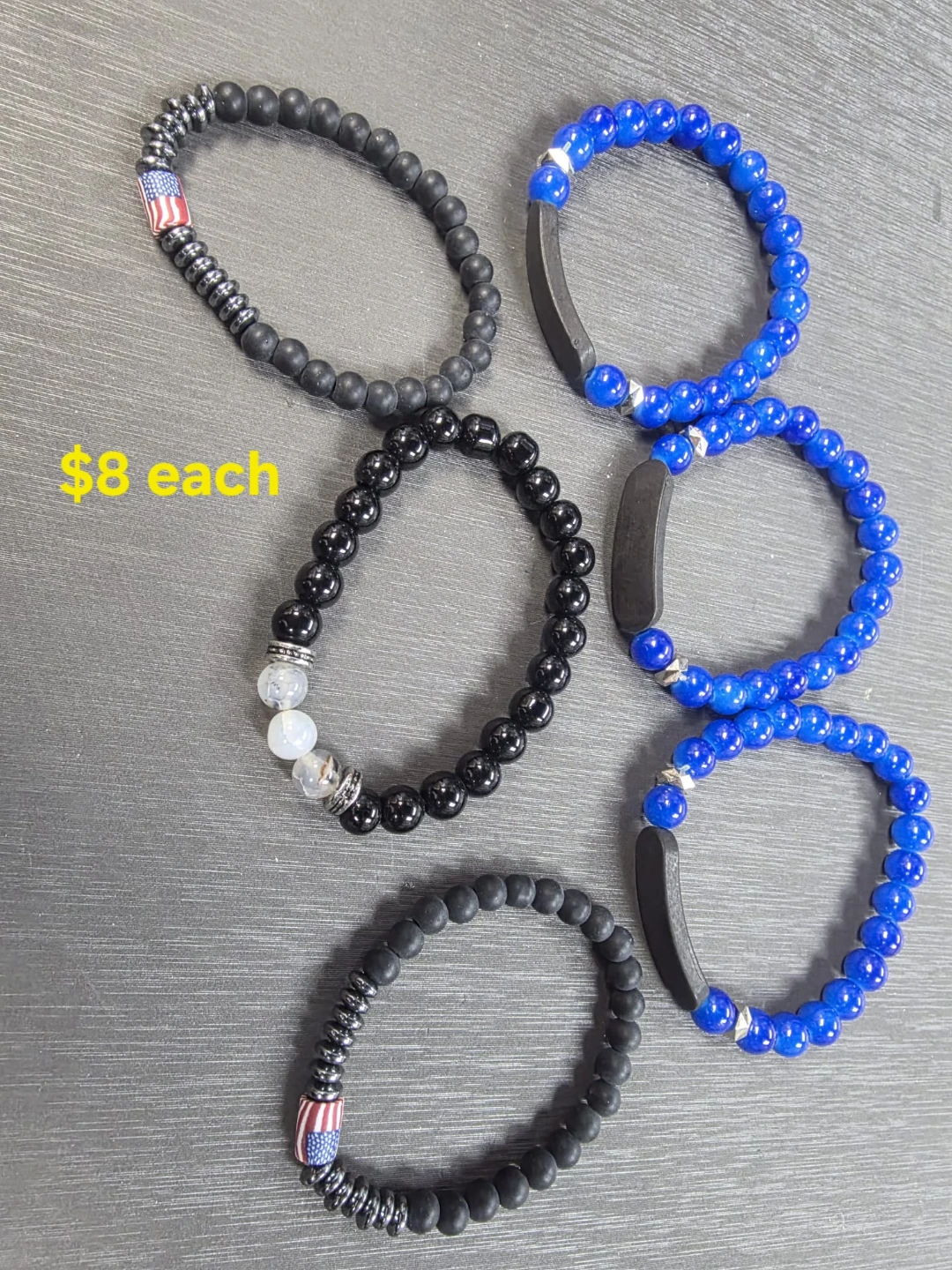Assorted Beaded Bracelets