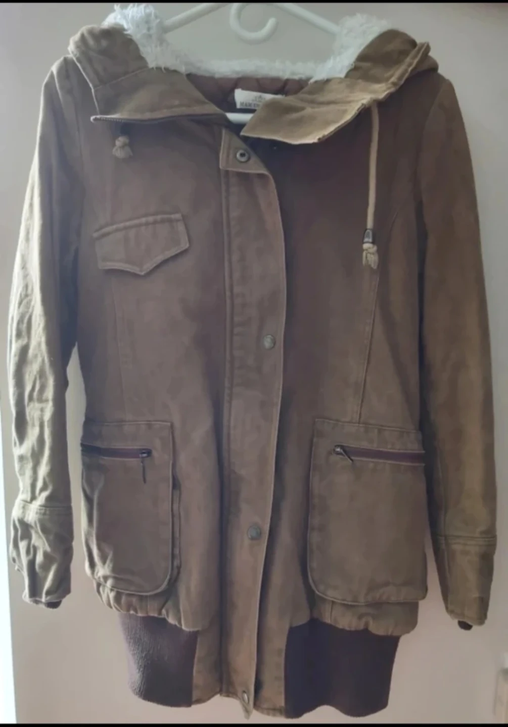 🏈Brown Hooded Jacket