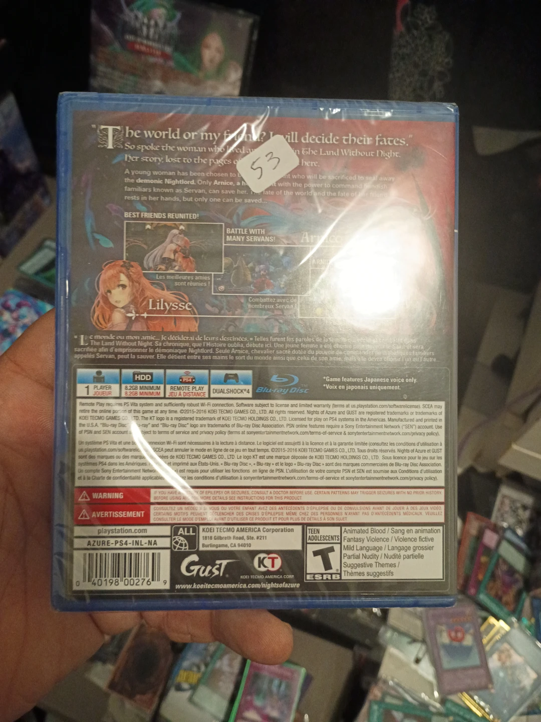 Nights of Azure - PlayStation 4 Game - photo 4