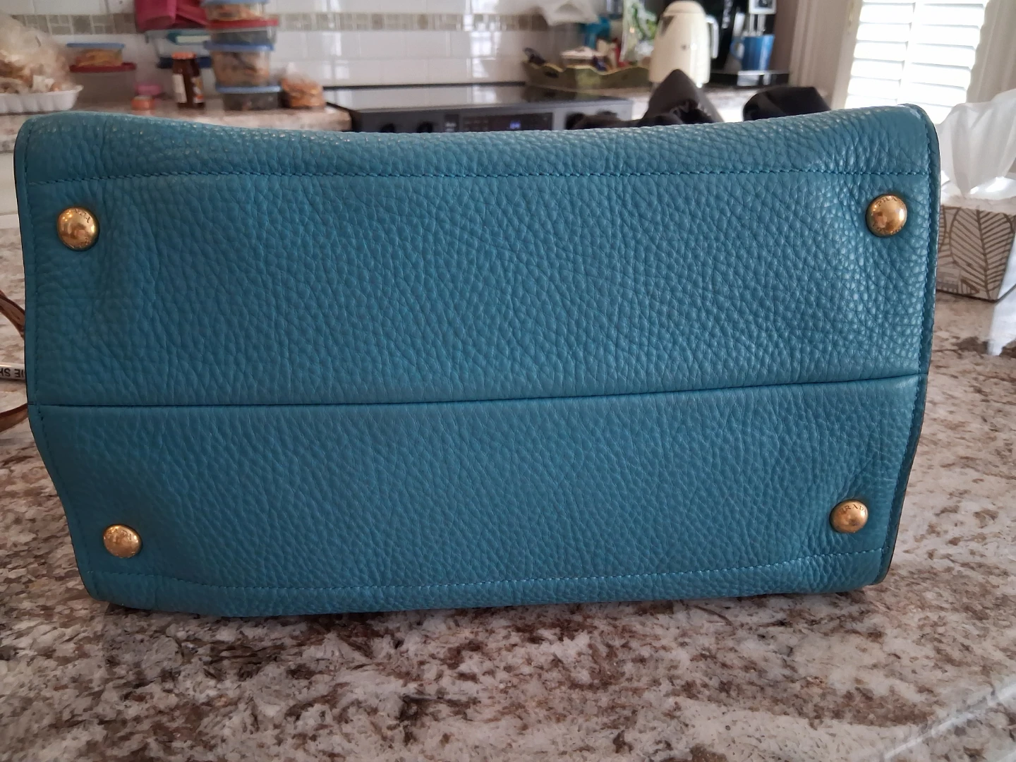 Prada Pebbled Leather Tote Bag - photo 5