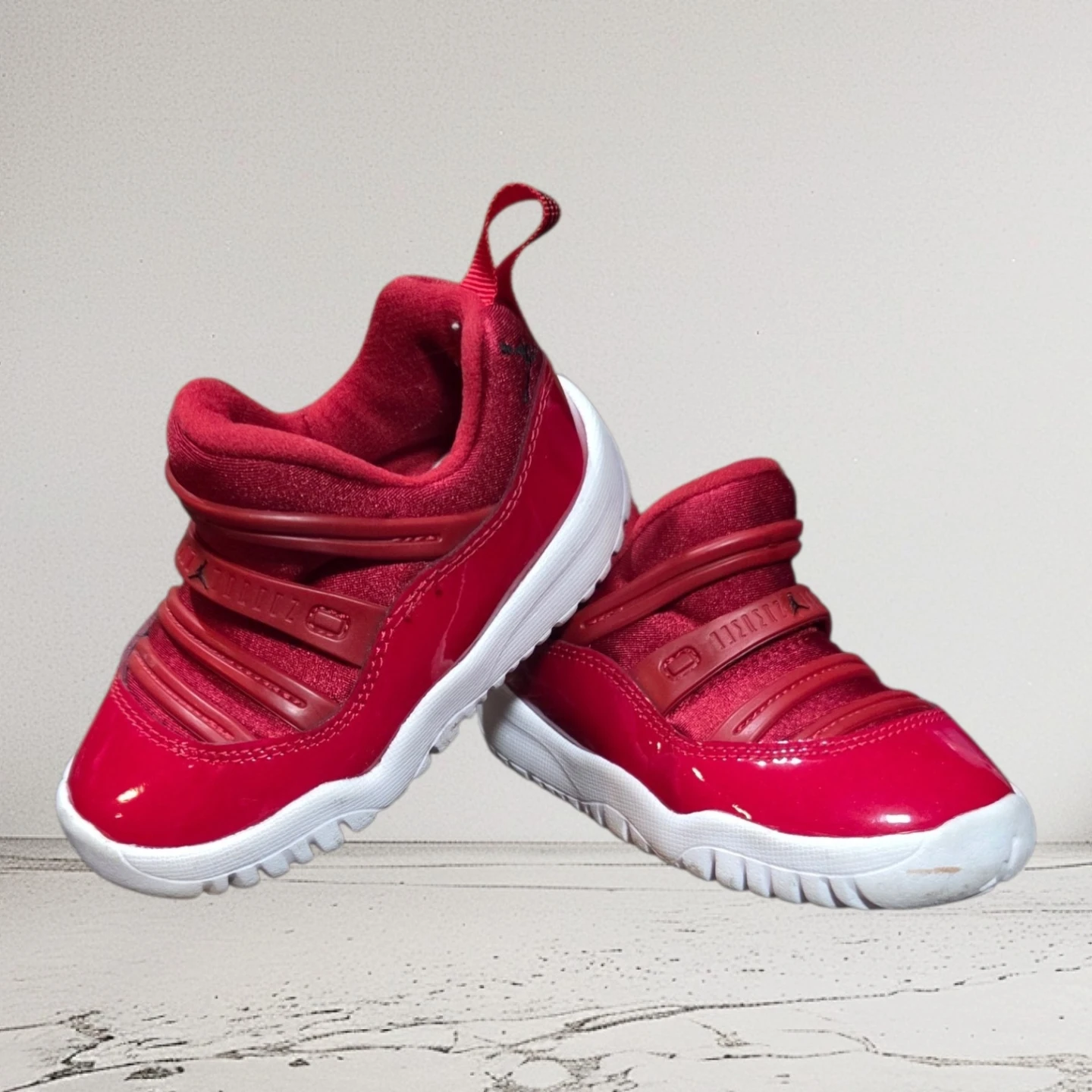 Jordan 11 Red Toddler Sneakers