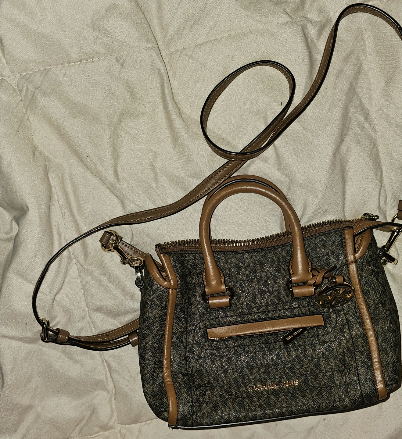 Michael Kors Signature Satchel Handbag