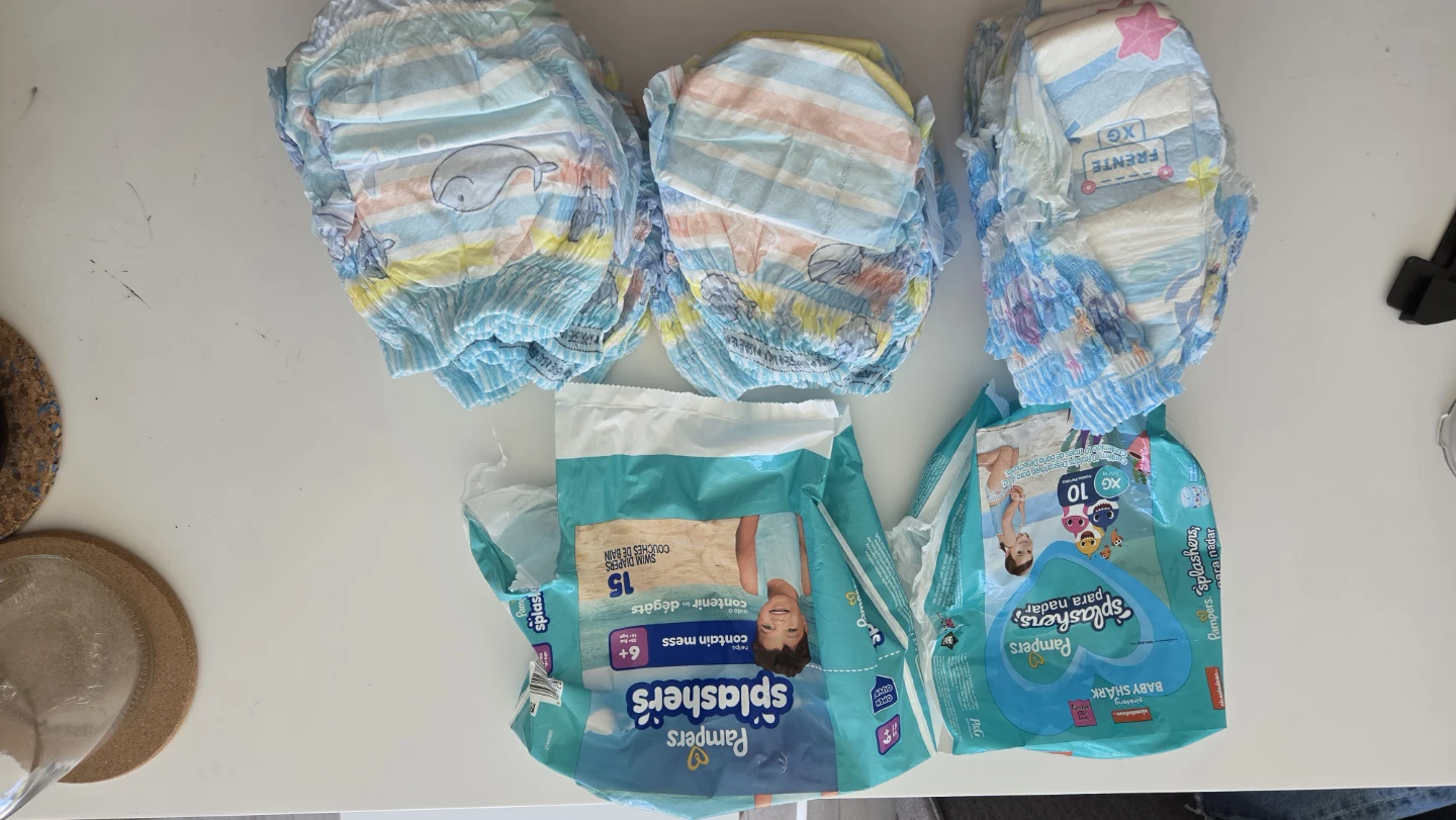 Pampers Splashers Swim Diapers Size 6+