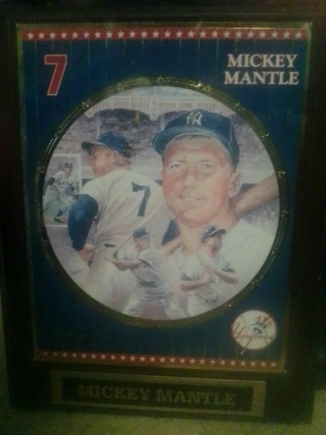 Sports Impressions Mickey Mantle Collector Plaque