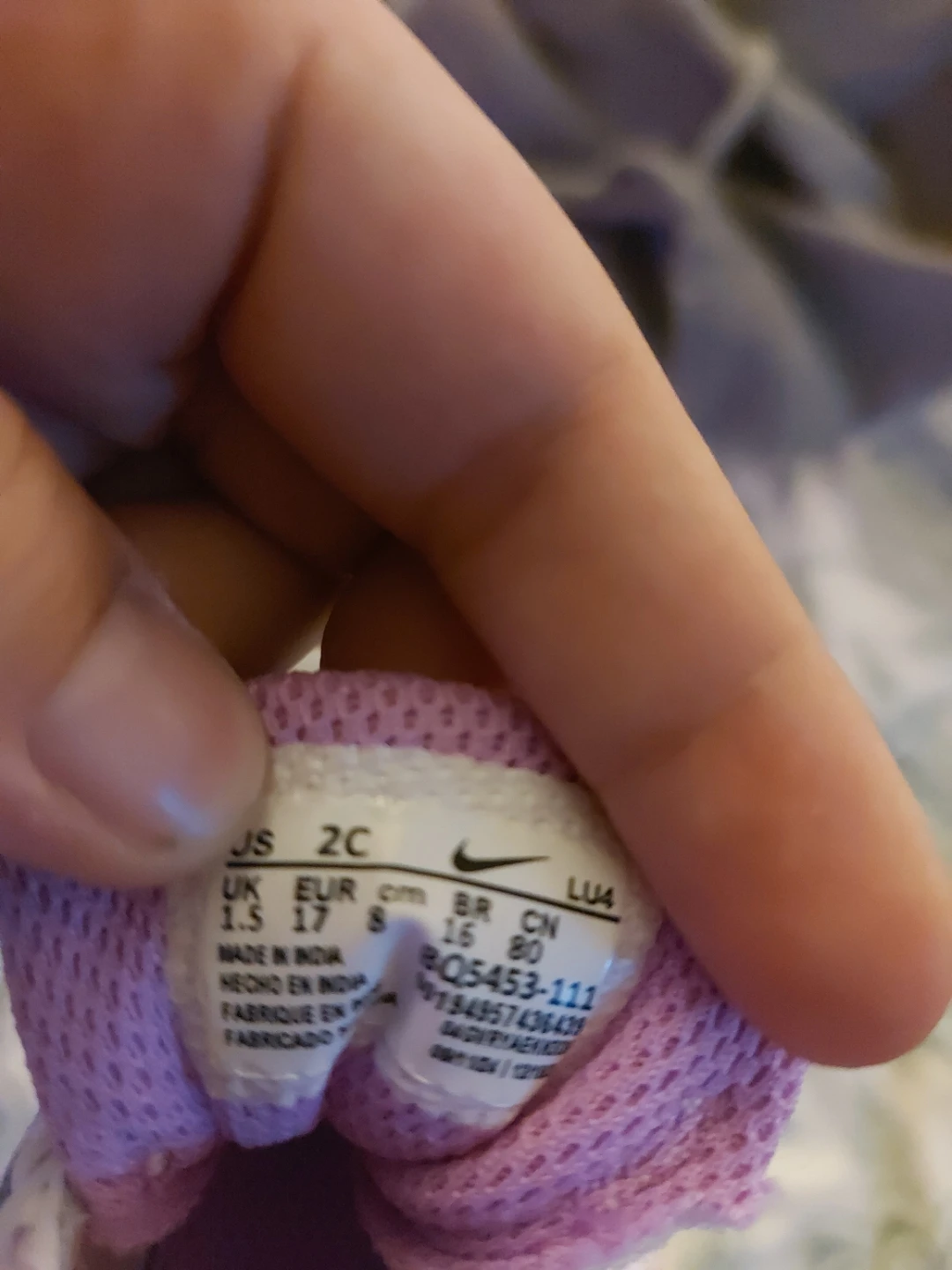 Nike Air Force 1 Baby Shoes White Pink - photo 2
