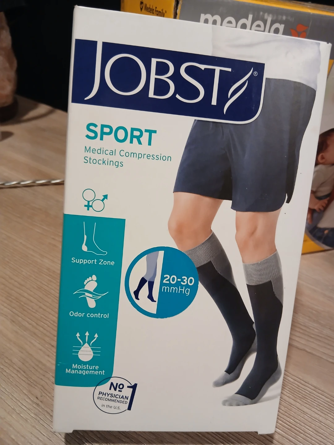 JOBST Sport Compression Socks - Royal Blue, Medium