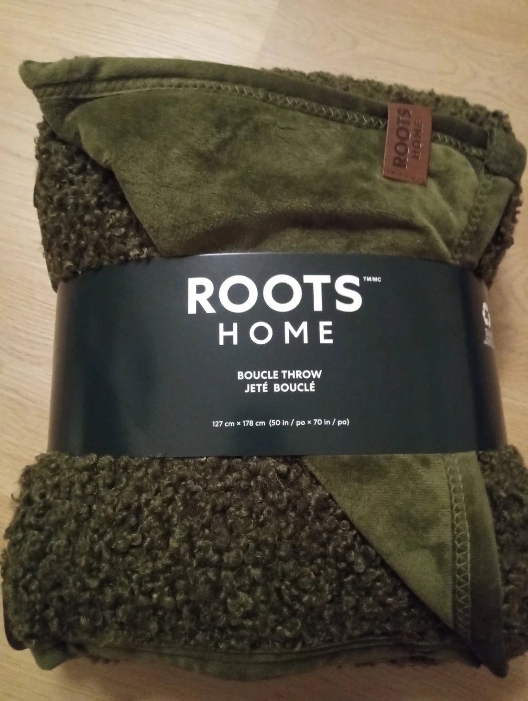 Home boucle throw banket $15.