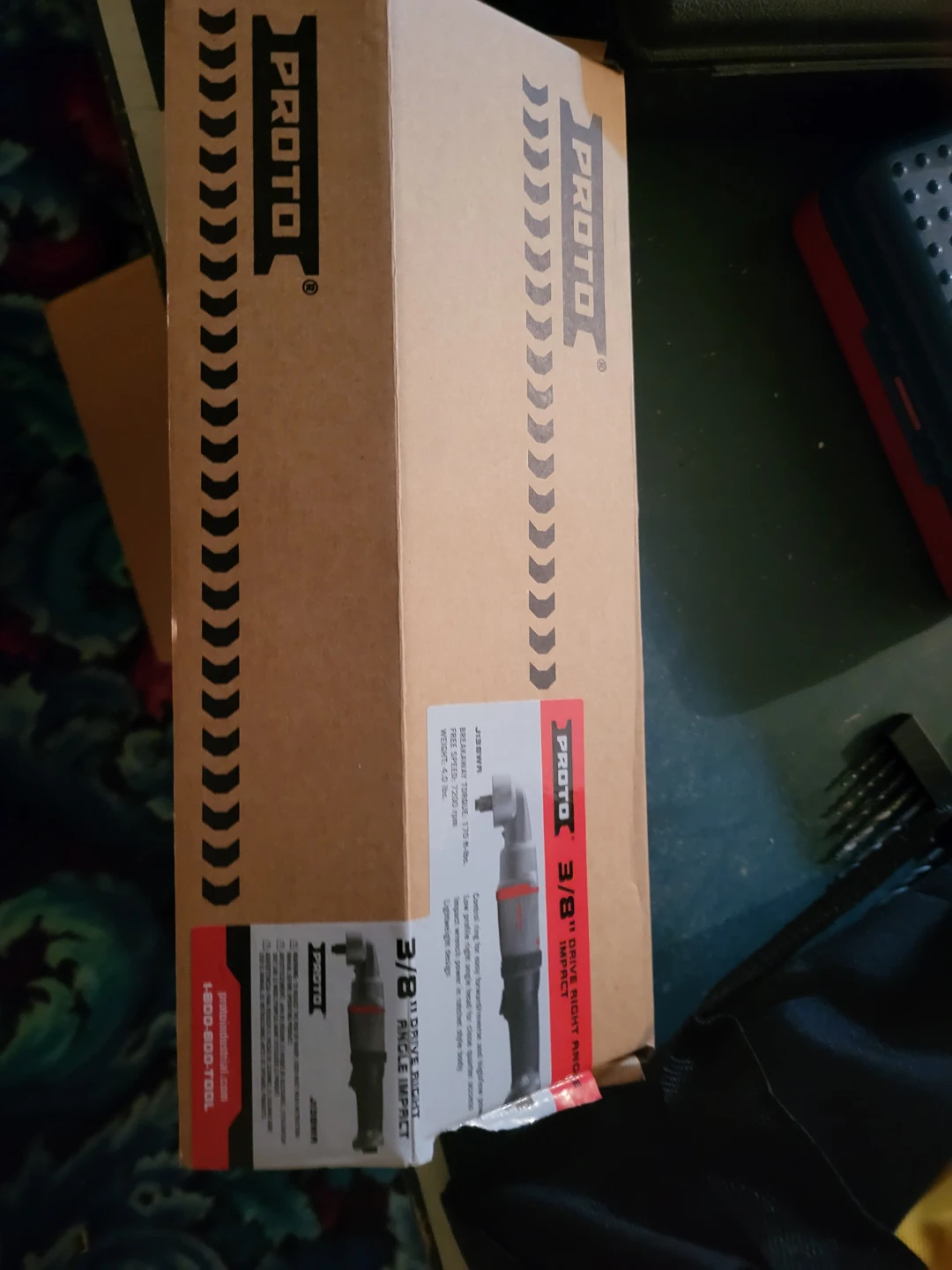Proto 3/8" Drive Right Angle Impact Wrench J138WA - photo 4