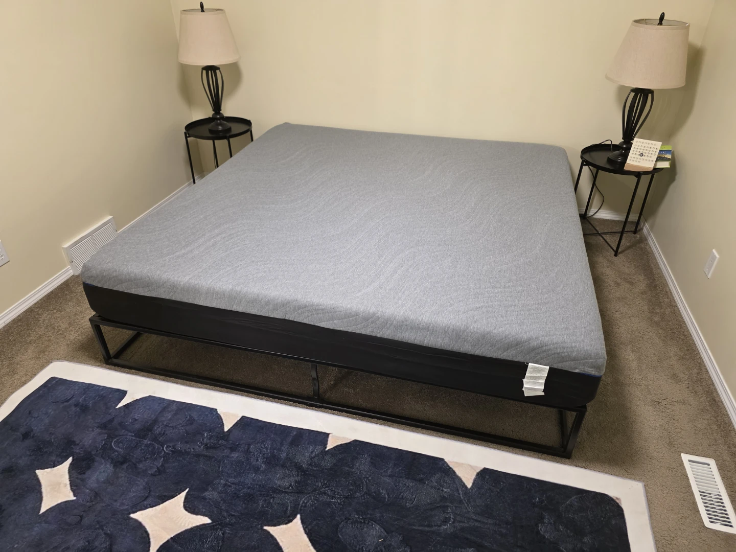 King Bed Metal Bed Frame