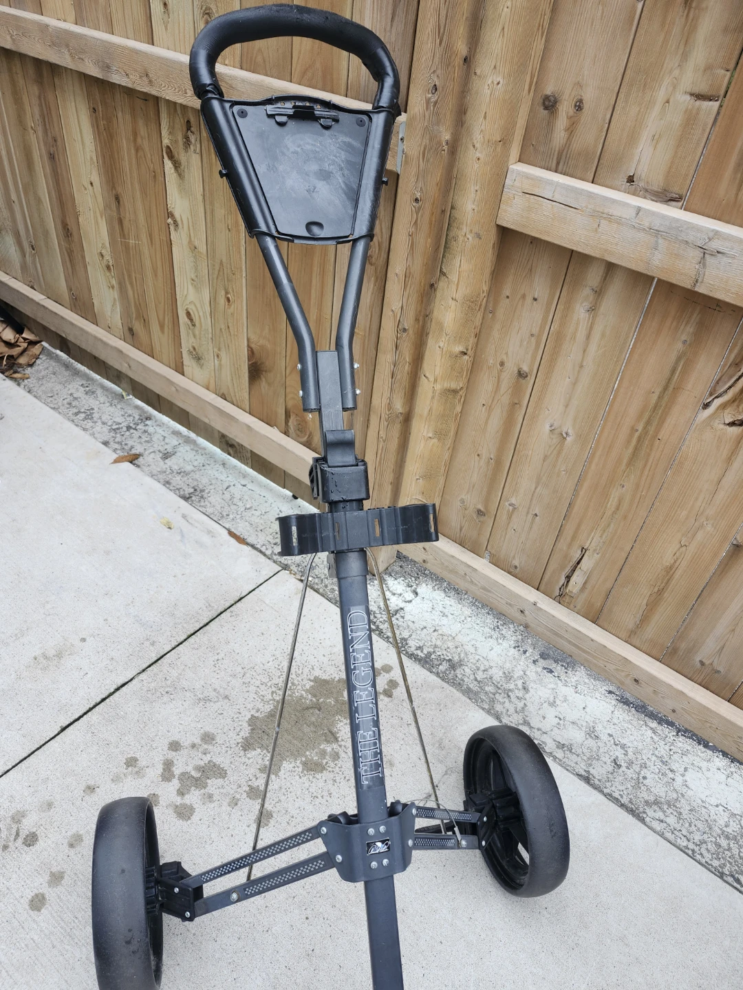 The Legend 3-Wheel Golf Push Cart - photo 3