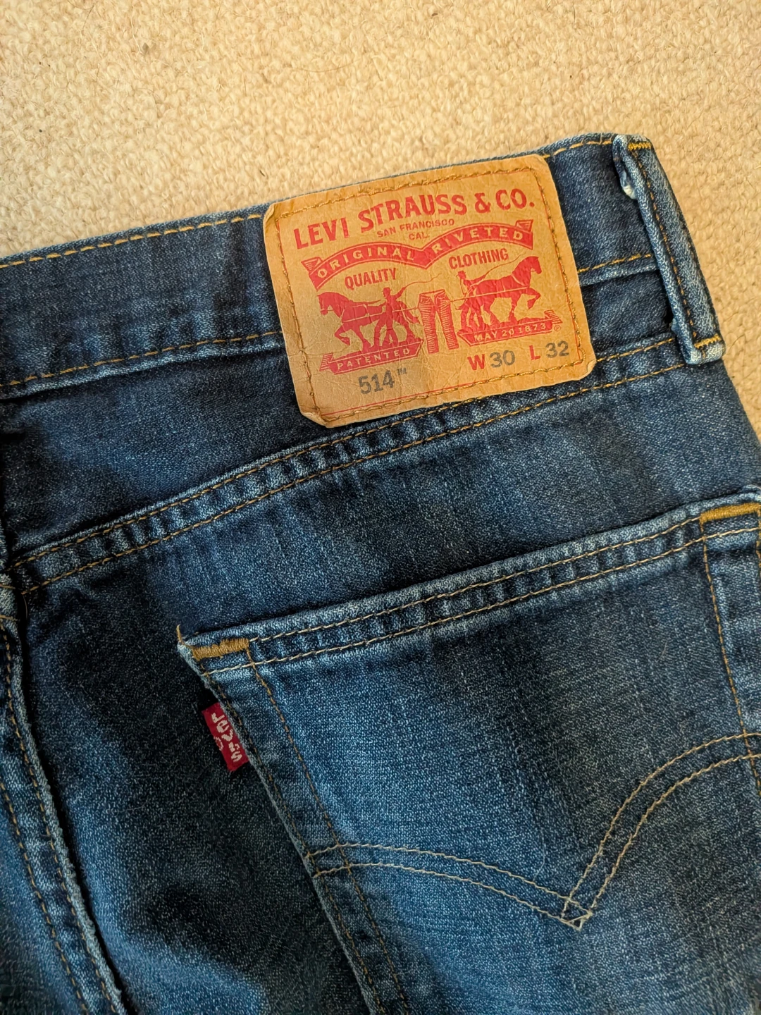 Levi's 514 Straight Leg Jeans W30 L32 - photo 5