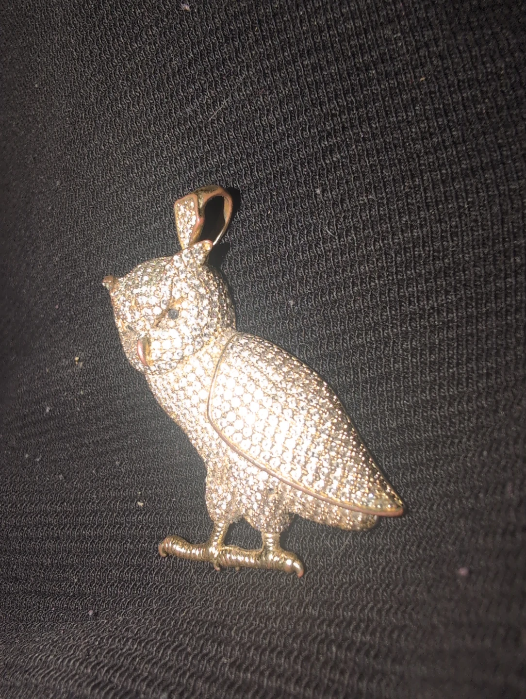 King Ice OVO Owl Pendant - photo 2