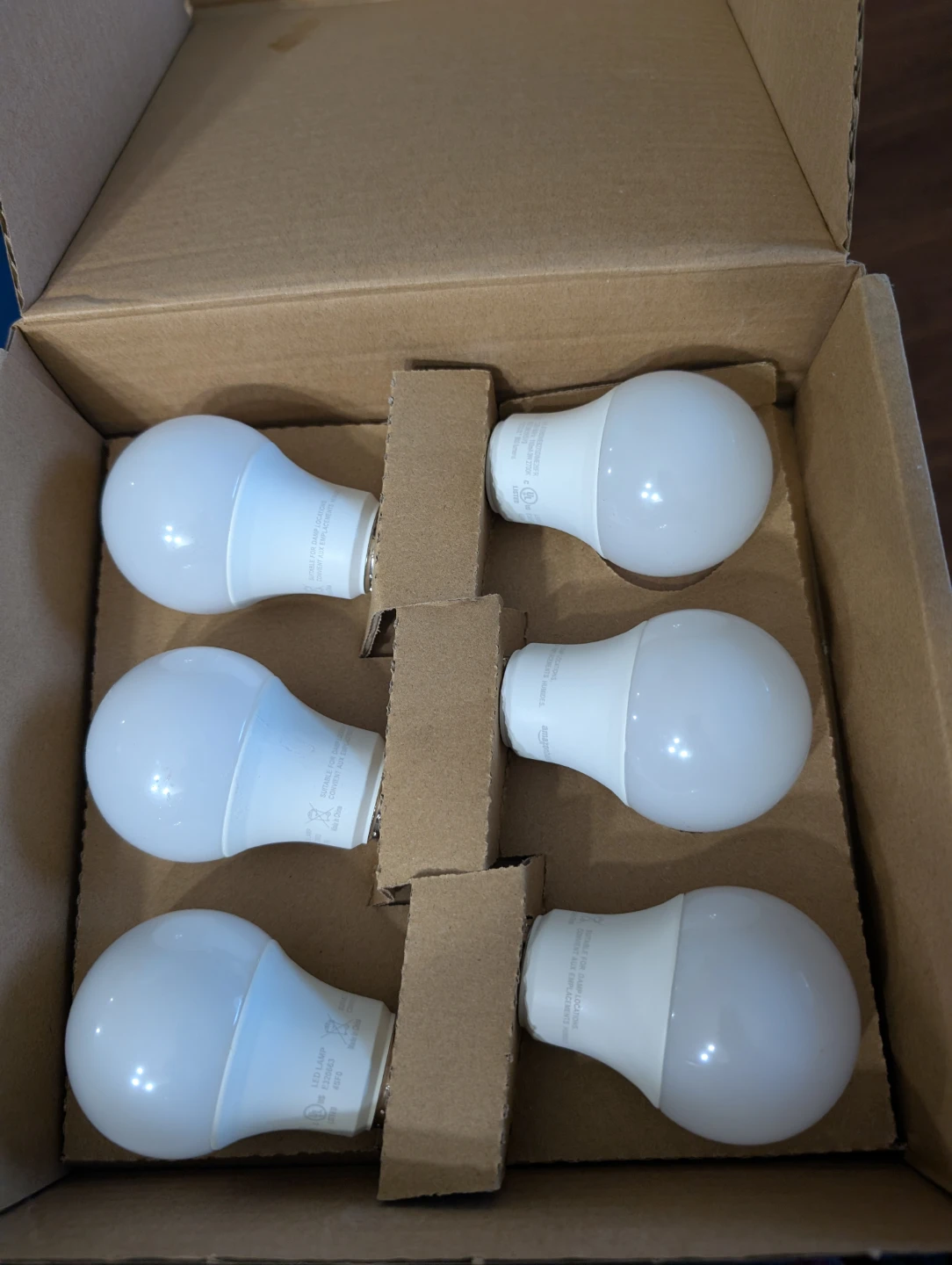 Amazon Basics LED Light Bulbs - 6 Pack - photo 2