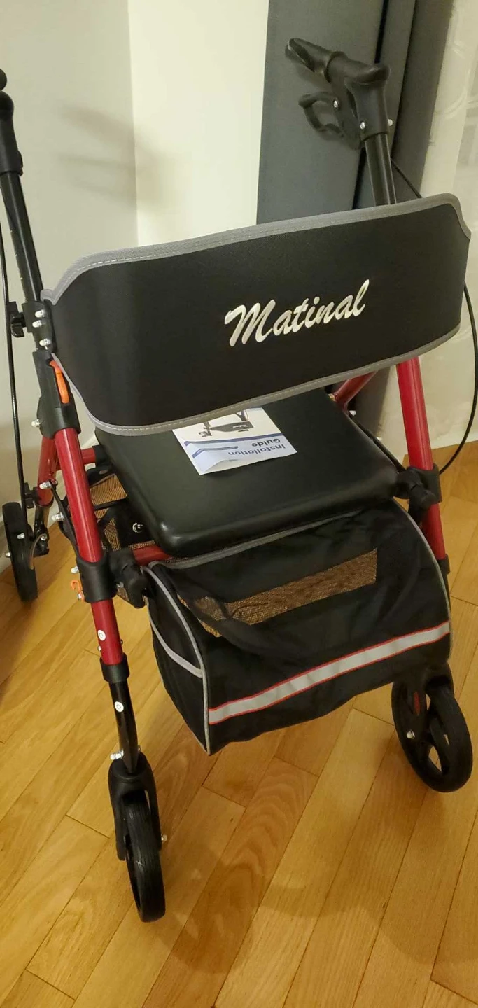 New Matinal Rollator Walker for Seniors