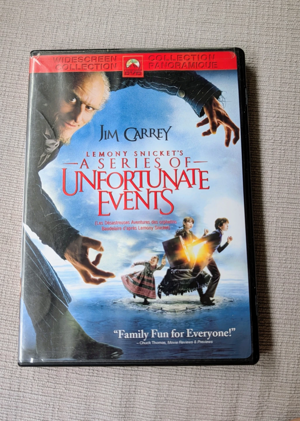 Lemony Snicket's A Series of Unfortunate Events DVD Movie