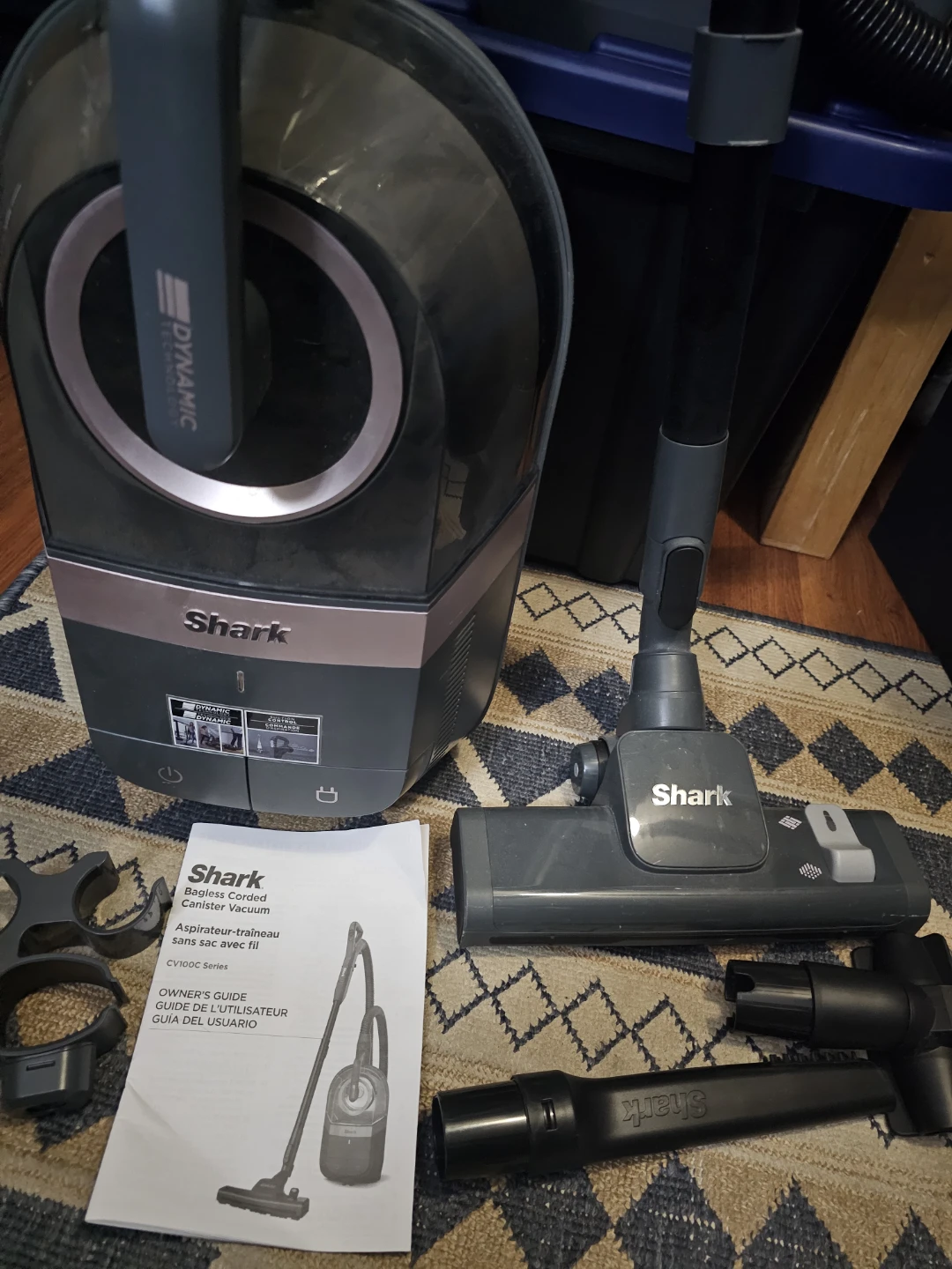 Shark Bagless Canister Vacuum CV100C - photo 2