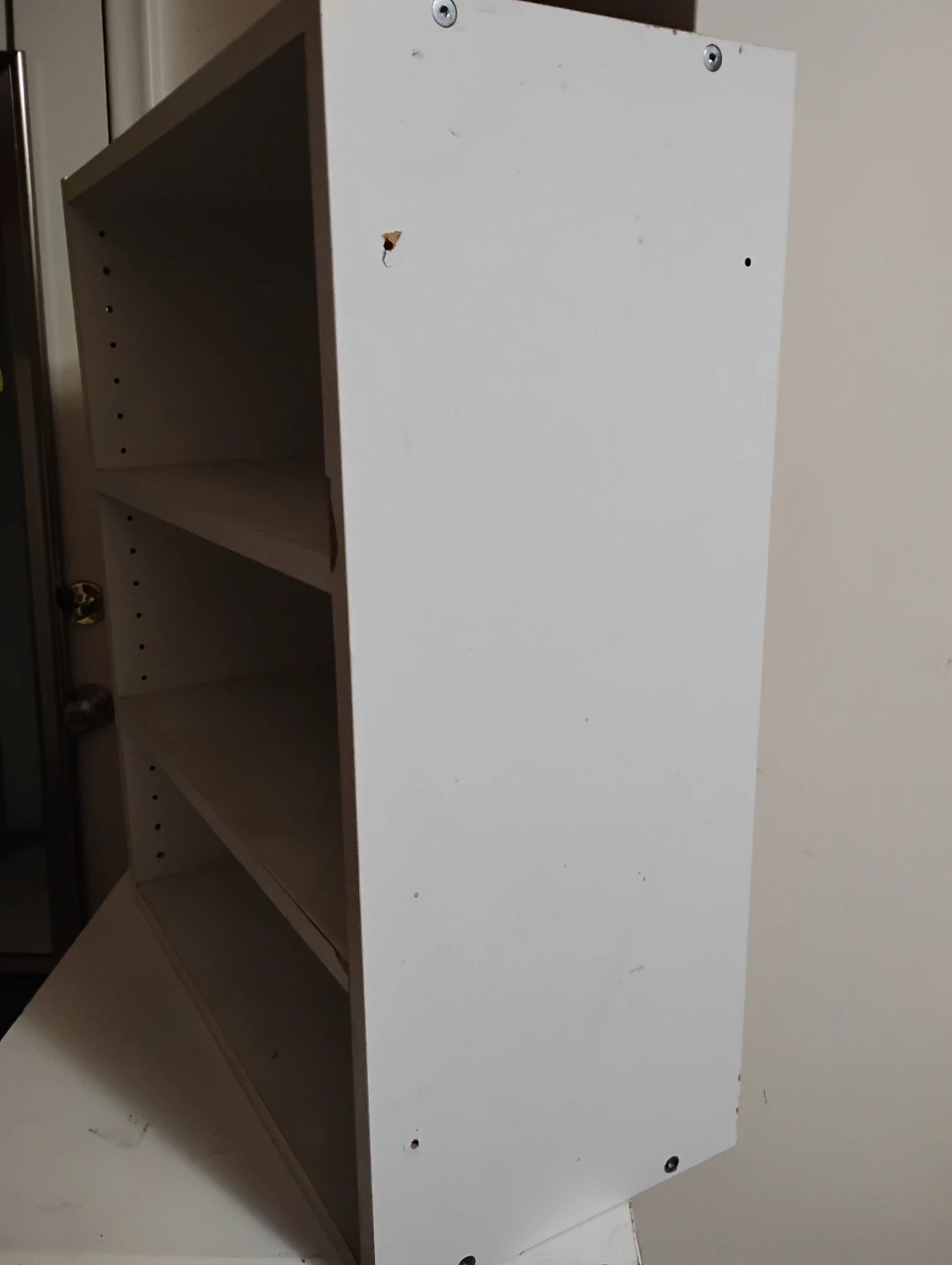 White 3-Tier Wall-Mounted Shelf - photo 3