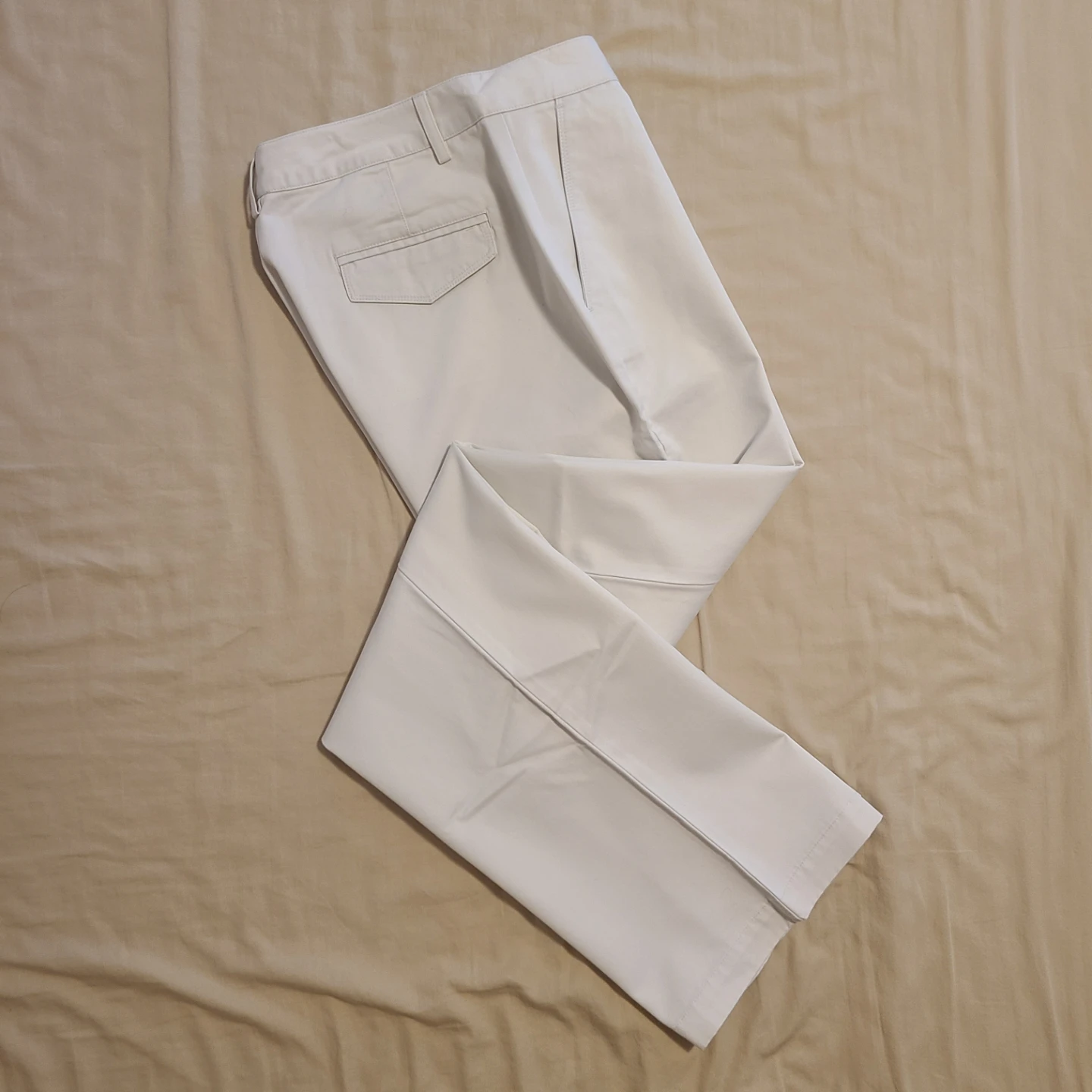 L.L.Bean Off-White Chinos Size 8 (x2)  🏈 - photo 2