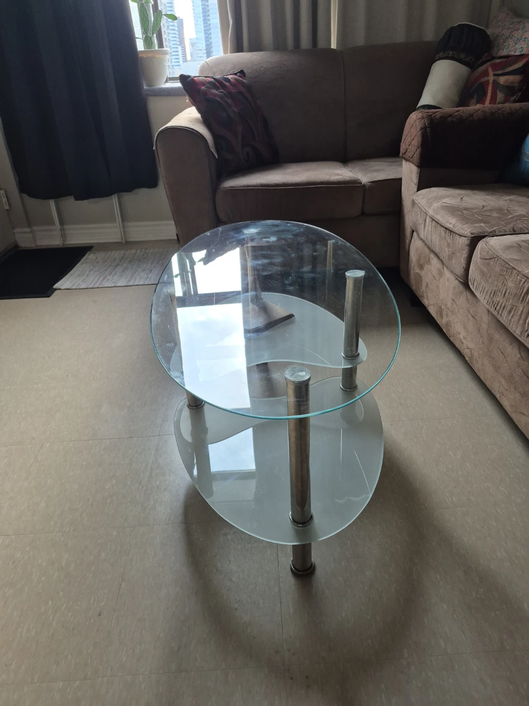 Modern Glass Coffee Table