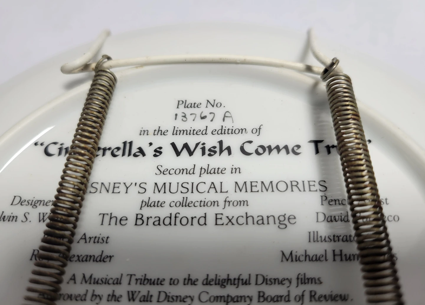 Bradford Exchange Cinderella Decorative Musical Plate - photo 4