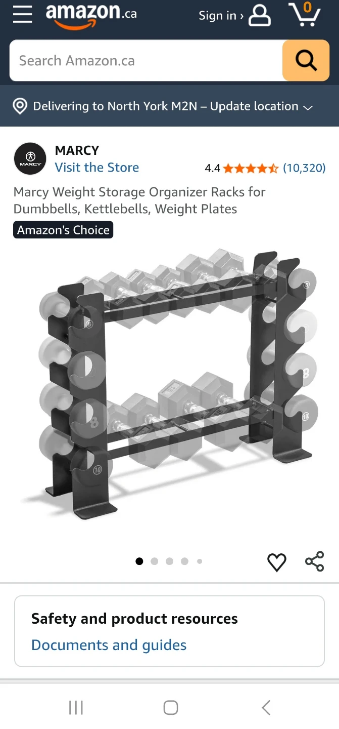 Black Metal Dumbbell Storage Rack - photo 3