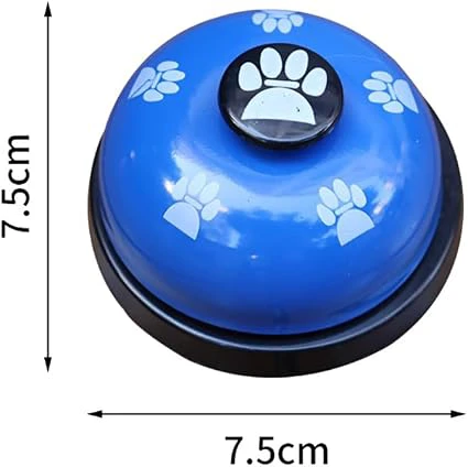 Blue Paw Print Pet Training Bell - photo 2