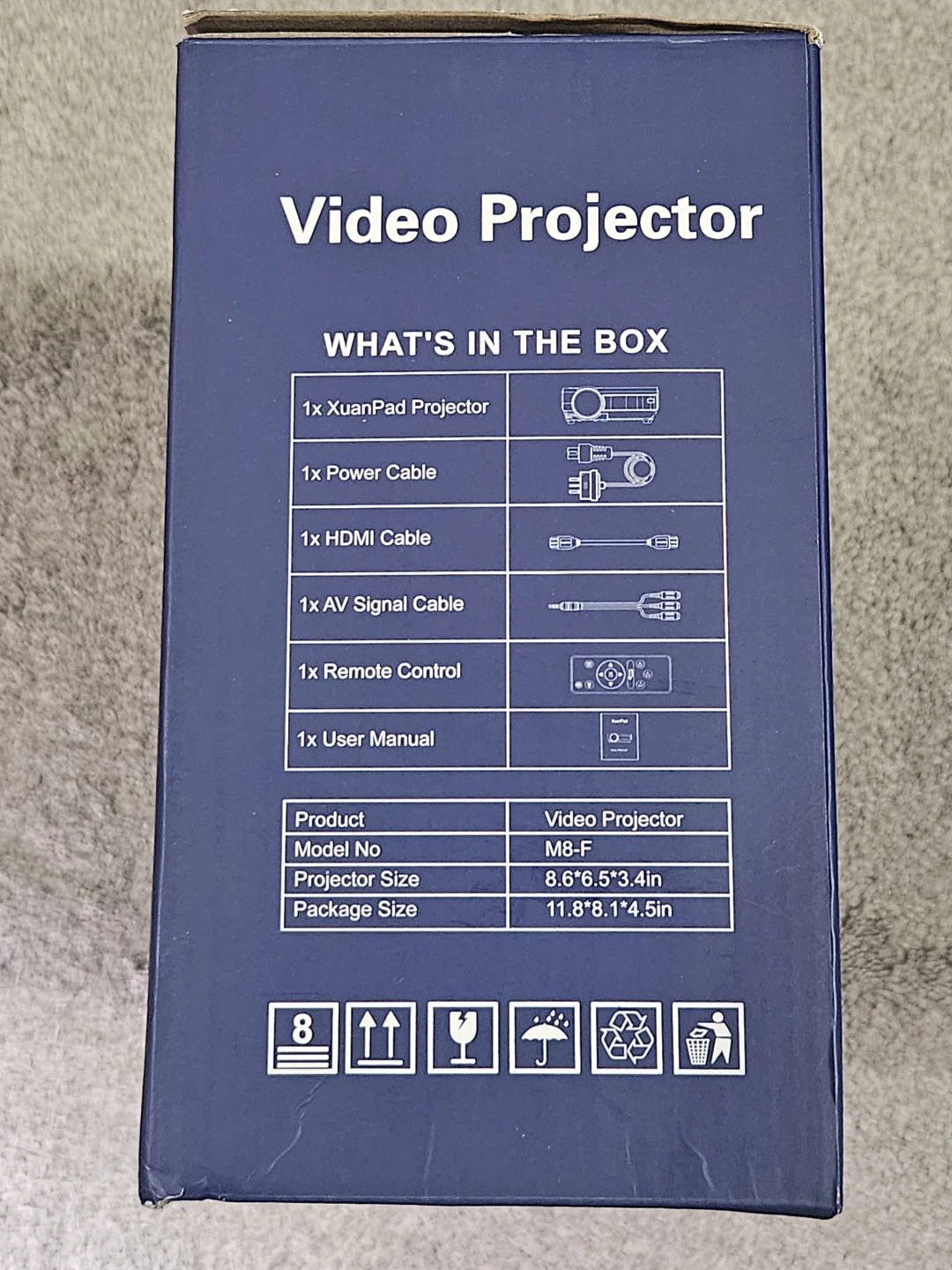 XuanPad M8-F Video Projector - photo 2