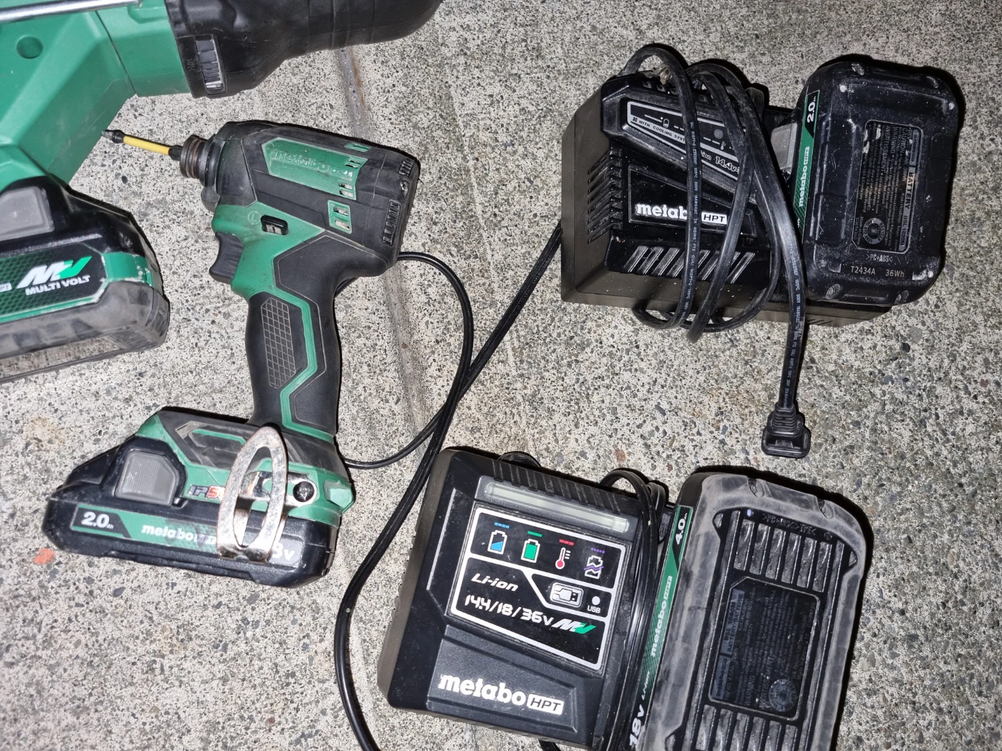 Metabo HPT Cordless Power Tool Set - photo 4