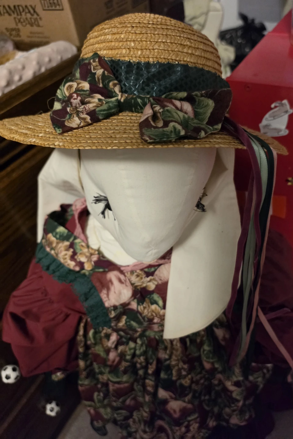 Vintage Fabric Bunny Doll - photo 2